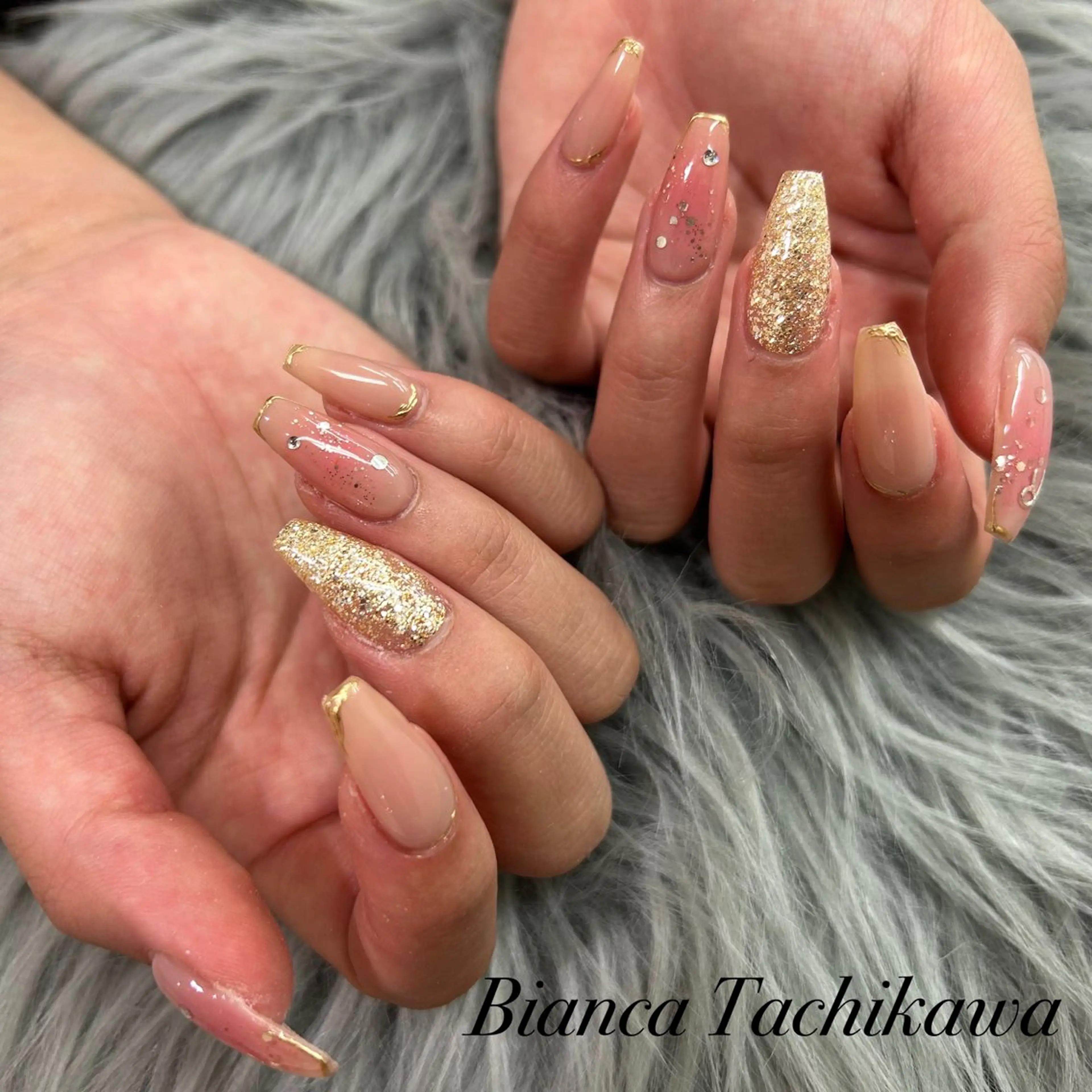 ネイル ハンドネイル Bianca 立川店 小川のネイルデザイン