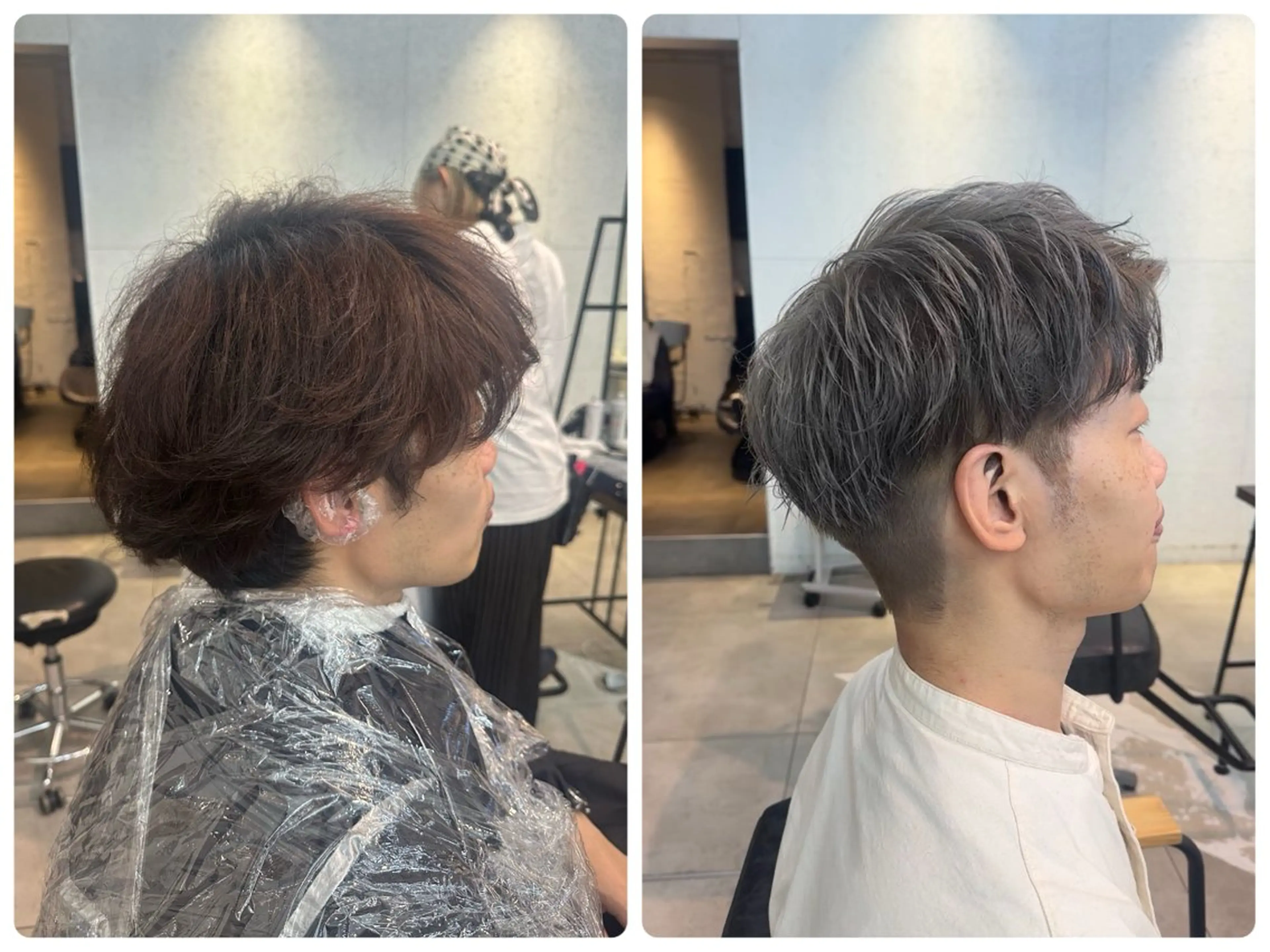 カラー メンズ カット ヘアカラー ハイトーン/パーマ/ メンズ / 櫻本🌐のヘアスタイル