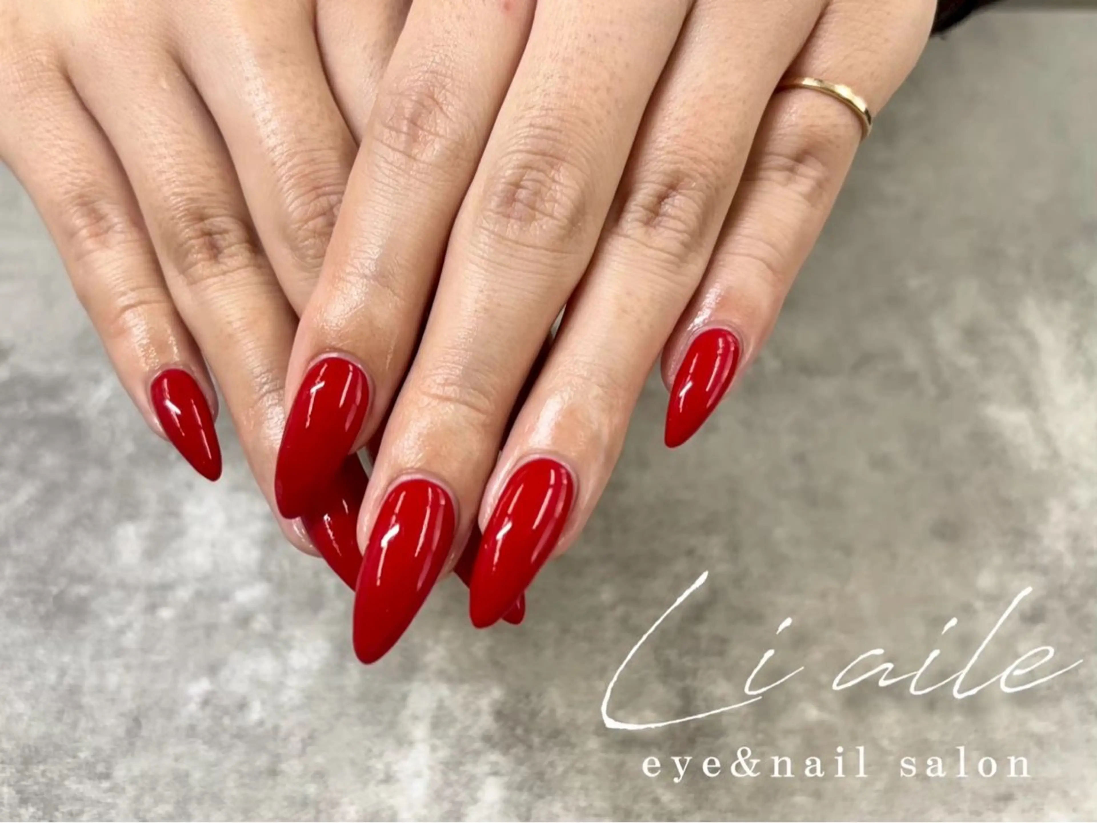 ネイル Li aile eye&nail 上本町店所属・Li aile Aikaのネイルデザイン