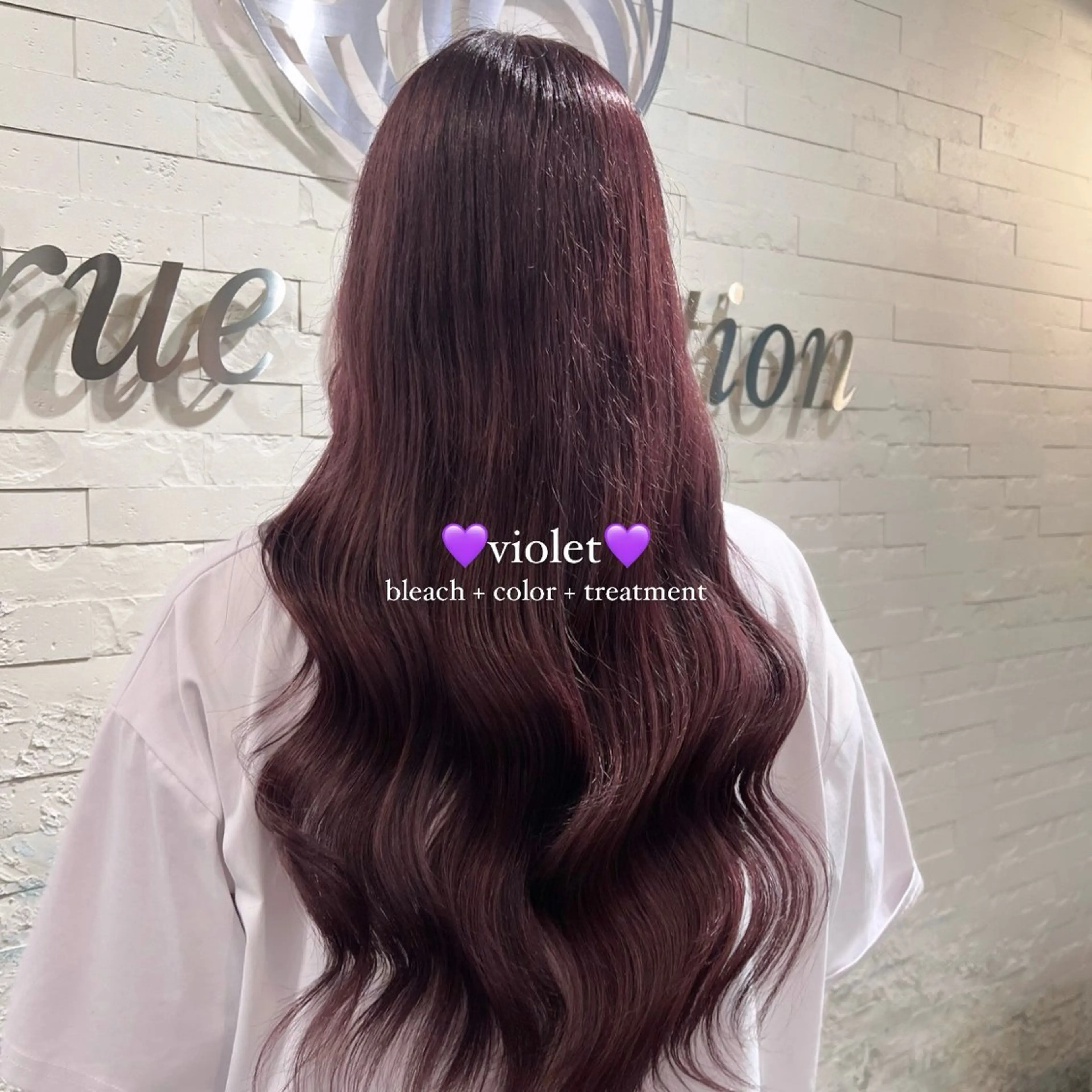 ロング カット ヘアカラー トリートメント 🩰‎暖色特化 / 𝐒𝐚𝐤𝐢🤎のヘアスタイル