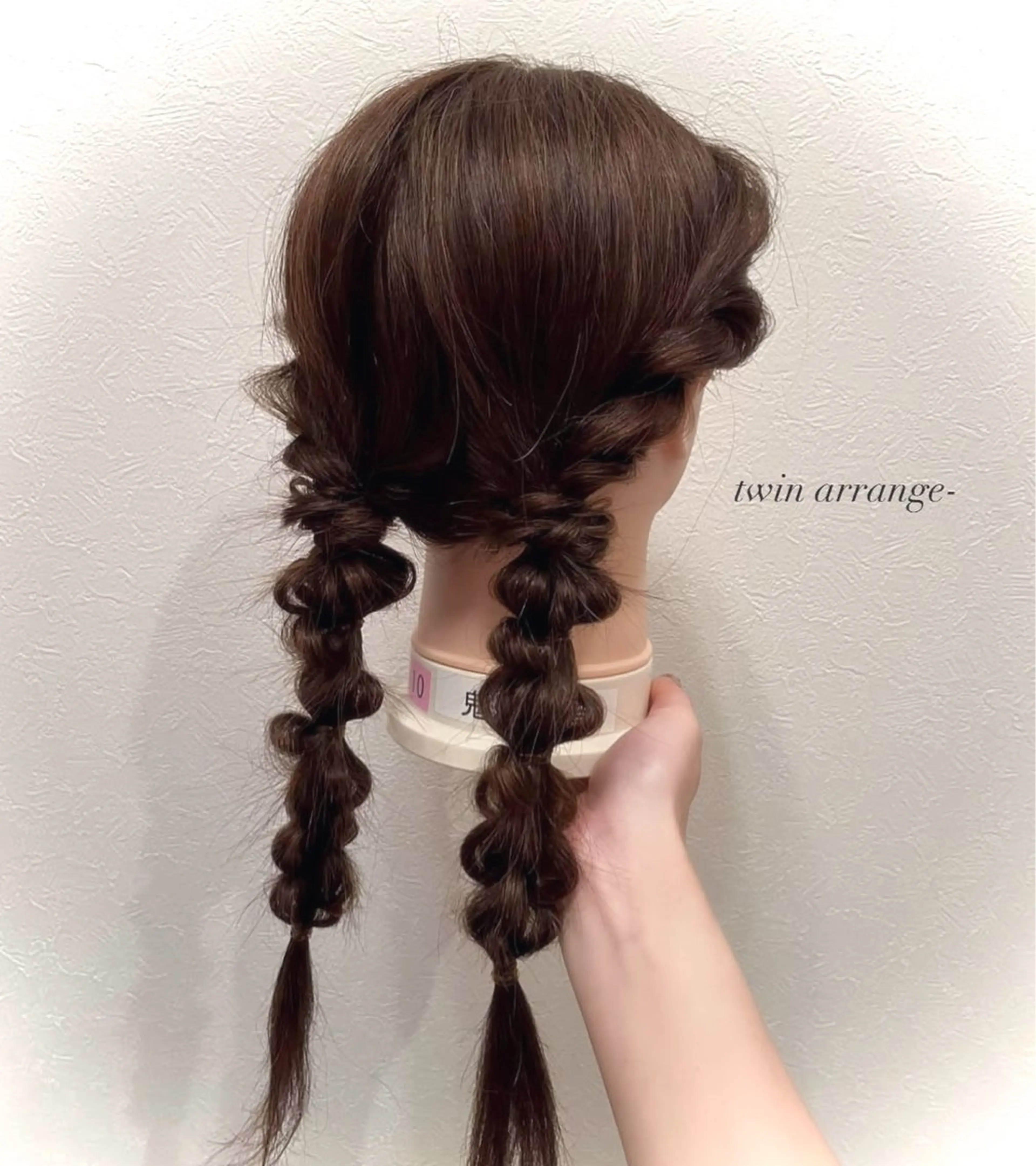 ヘアアレンジ mata-L23 かのんのヘアスタイル