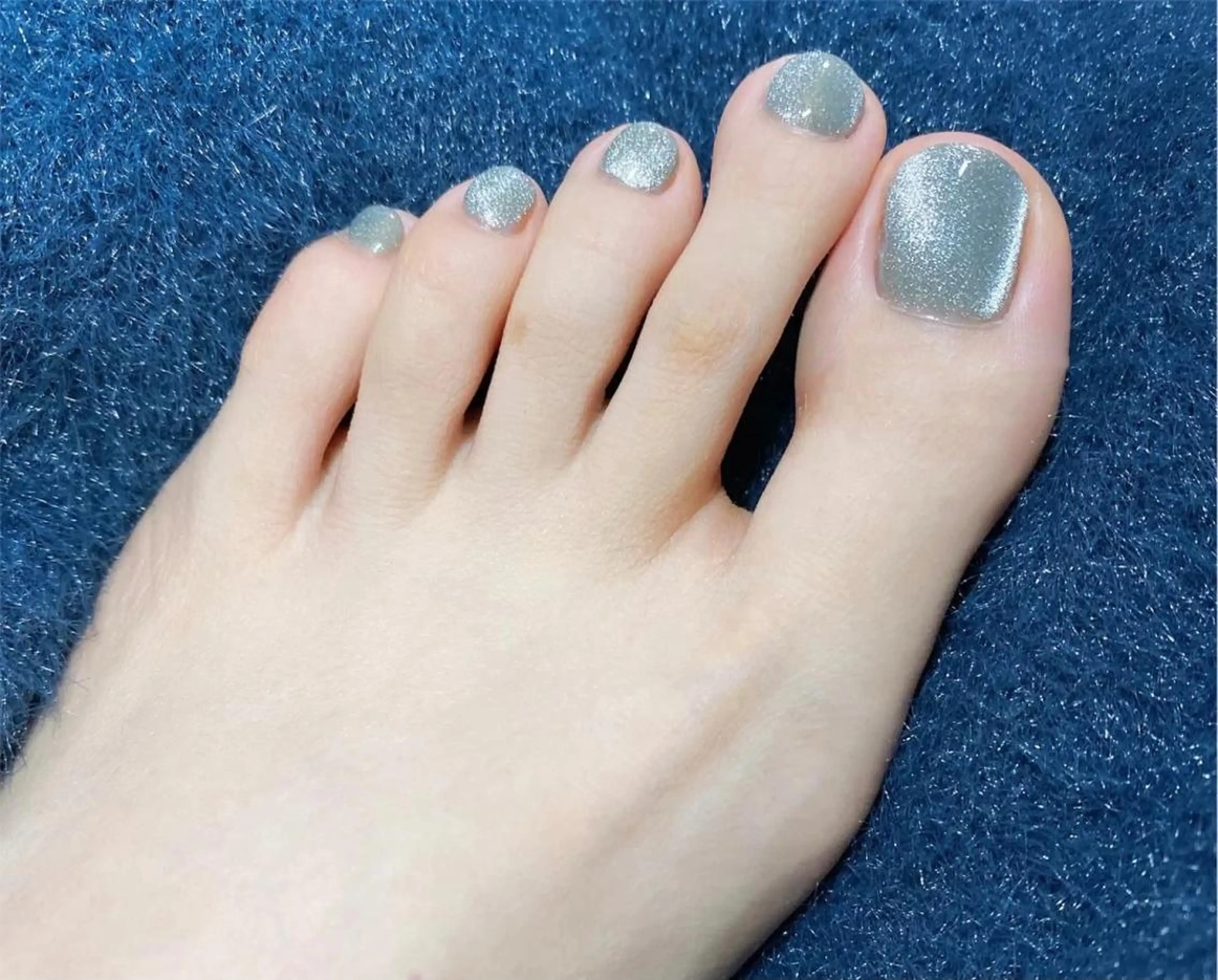 期間限定オフ込みフットマグネットネイル￥4980の写真