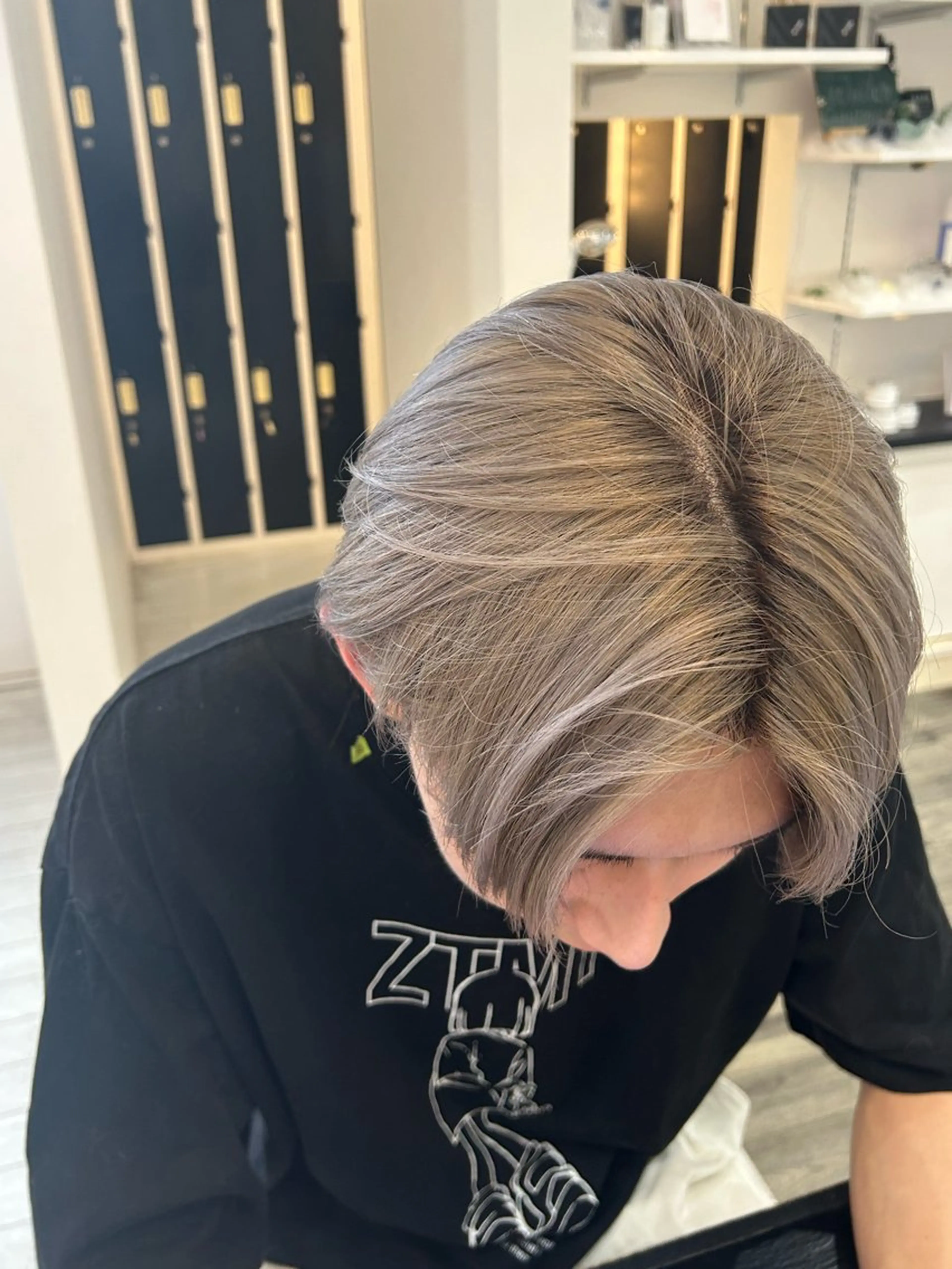カラー ブロンド シルバー ヘアカラー ♡BIANCA前橋 /金山 理子♡のヘアスタイル