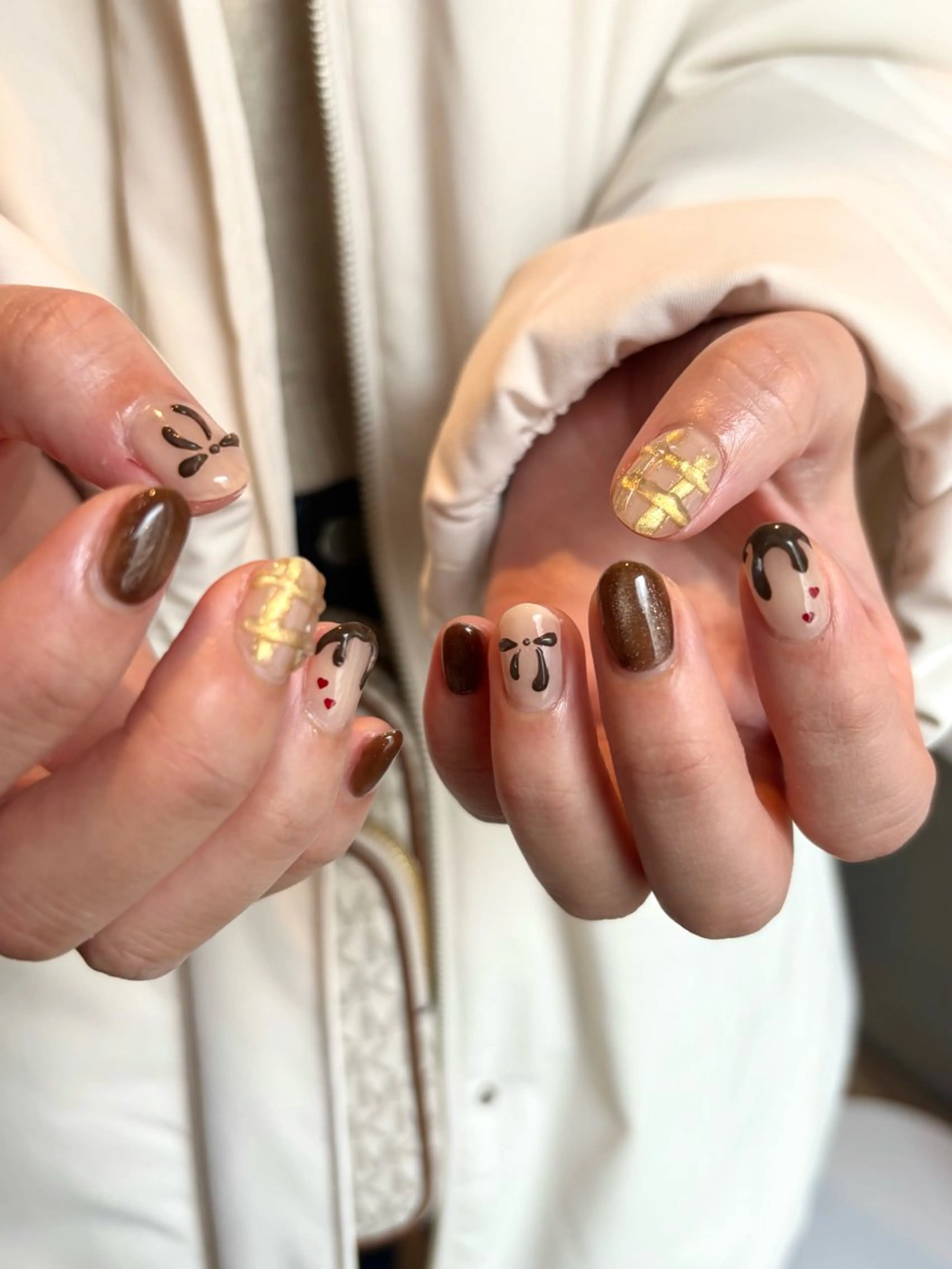 ネイル ハンドネイル scré as Ételのネイルデザイン