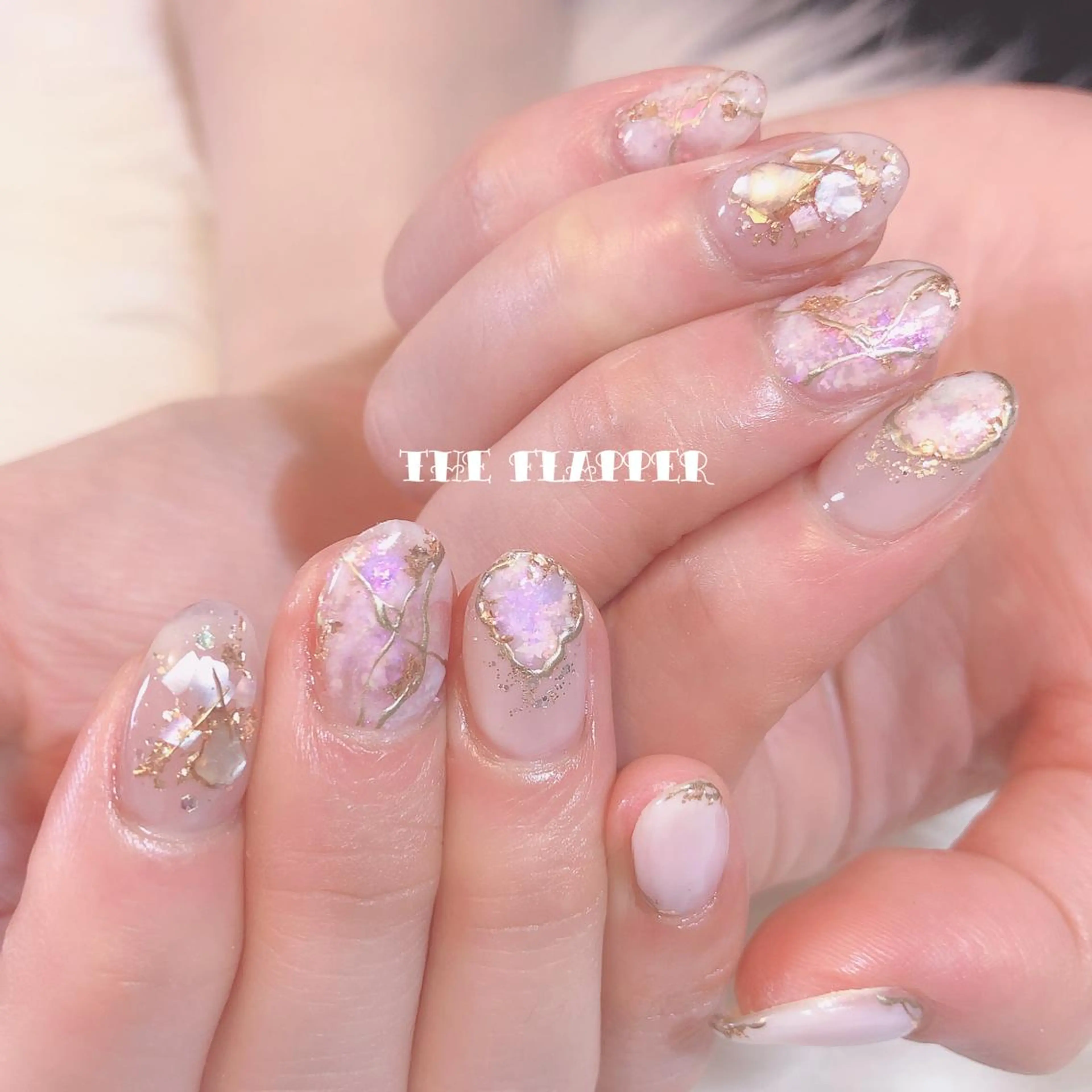 ネイル 持ち込み ニュアンスネイル NailStudio THE FLAPPER所属・THE FLAPPERのネイルデザイン