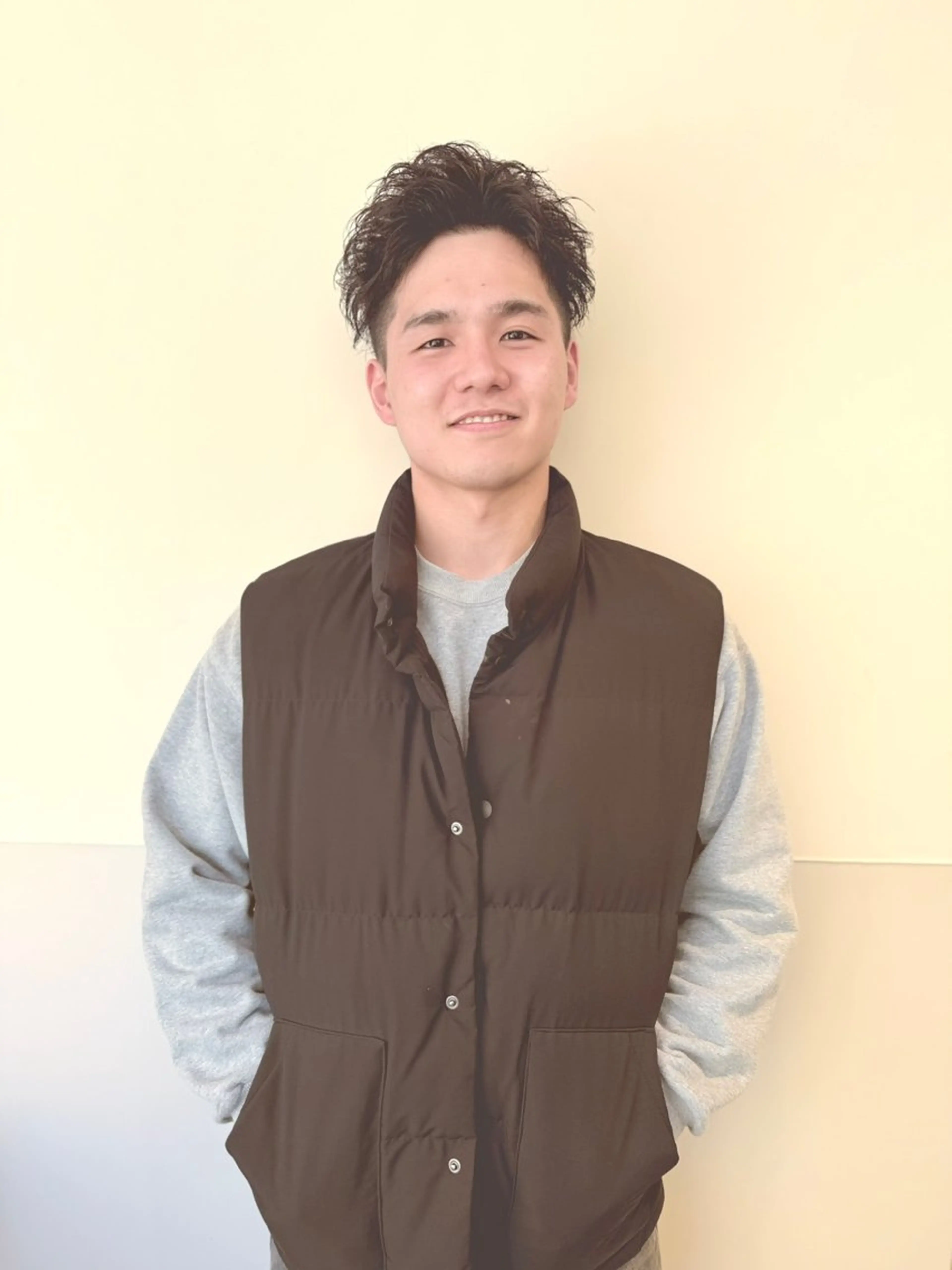 ショート パーマ メンズ カット パーマ ヘッドスパ 【大宮】 メンズ専門吉川のヘアスタイル