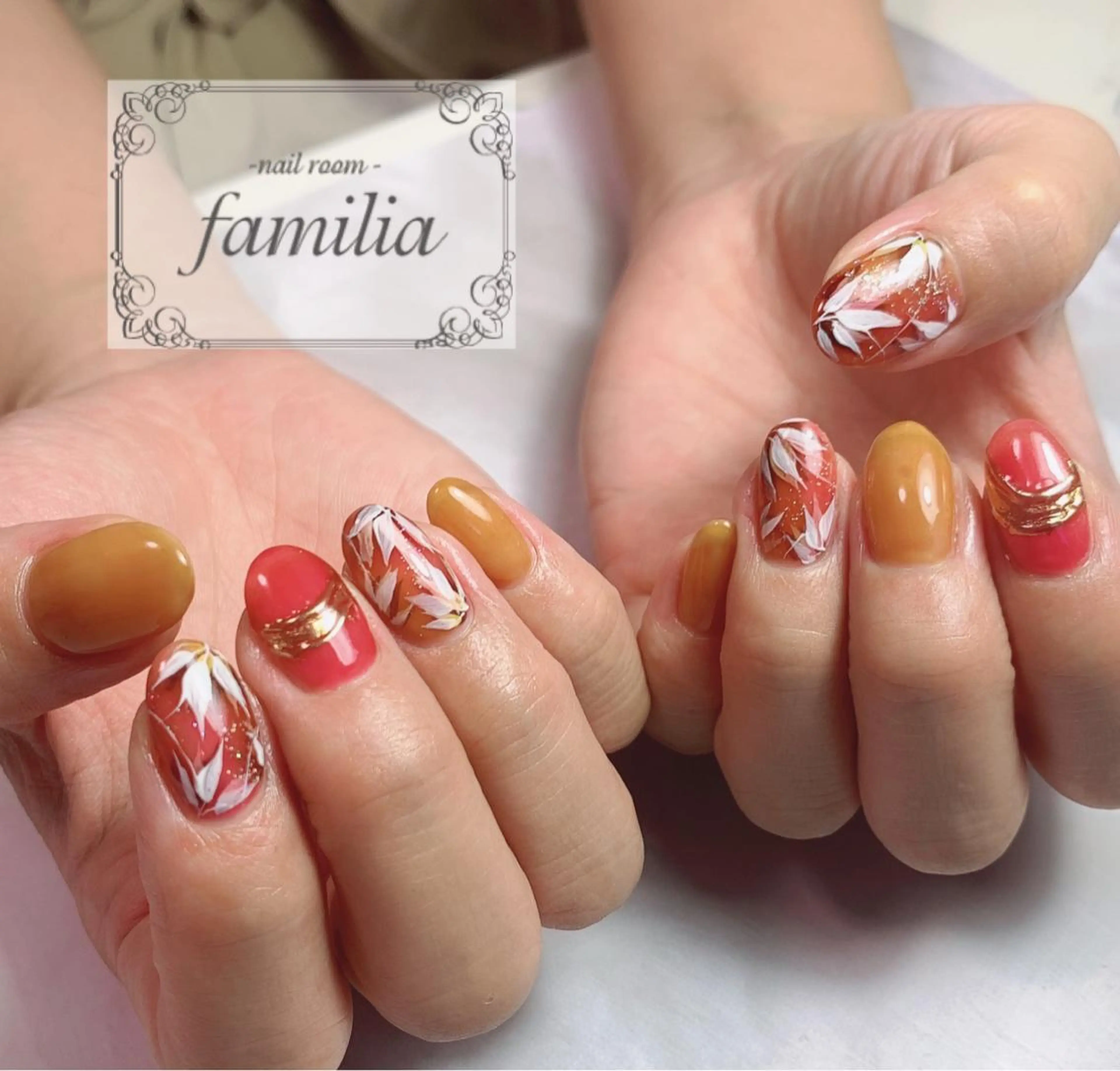 ネイル ハンドネイル -nailroom- familiaのネイルデザイン