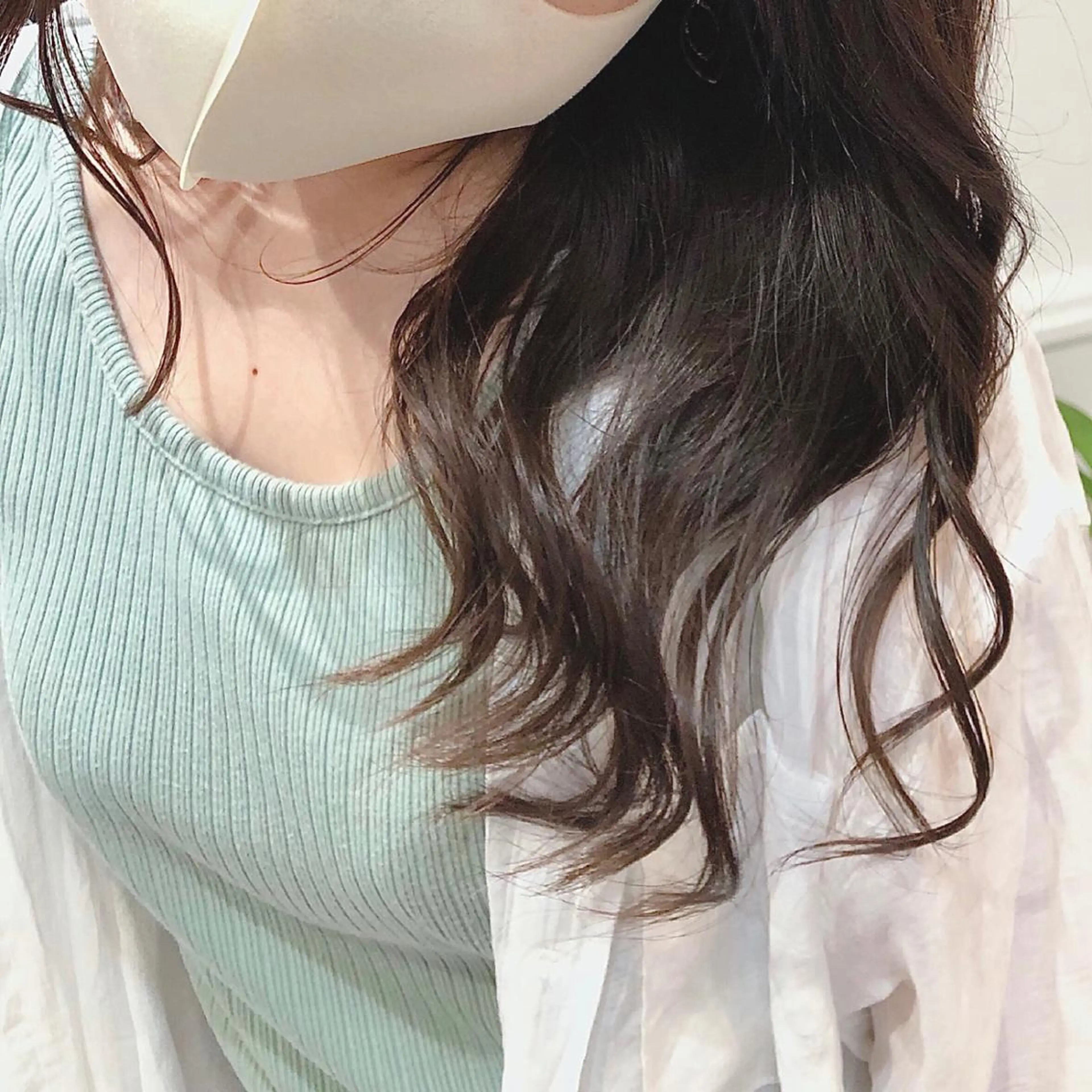 ミディアム カラー 山本 佳奈のヘアスタイル