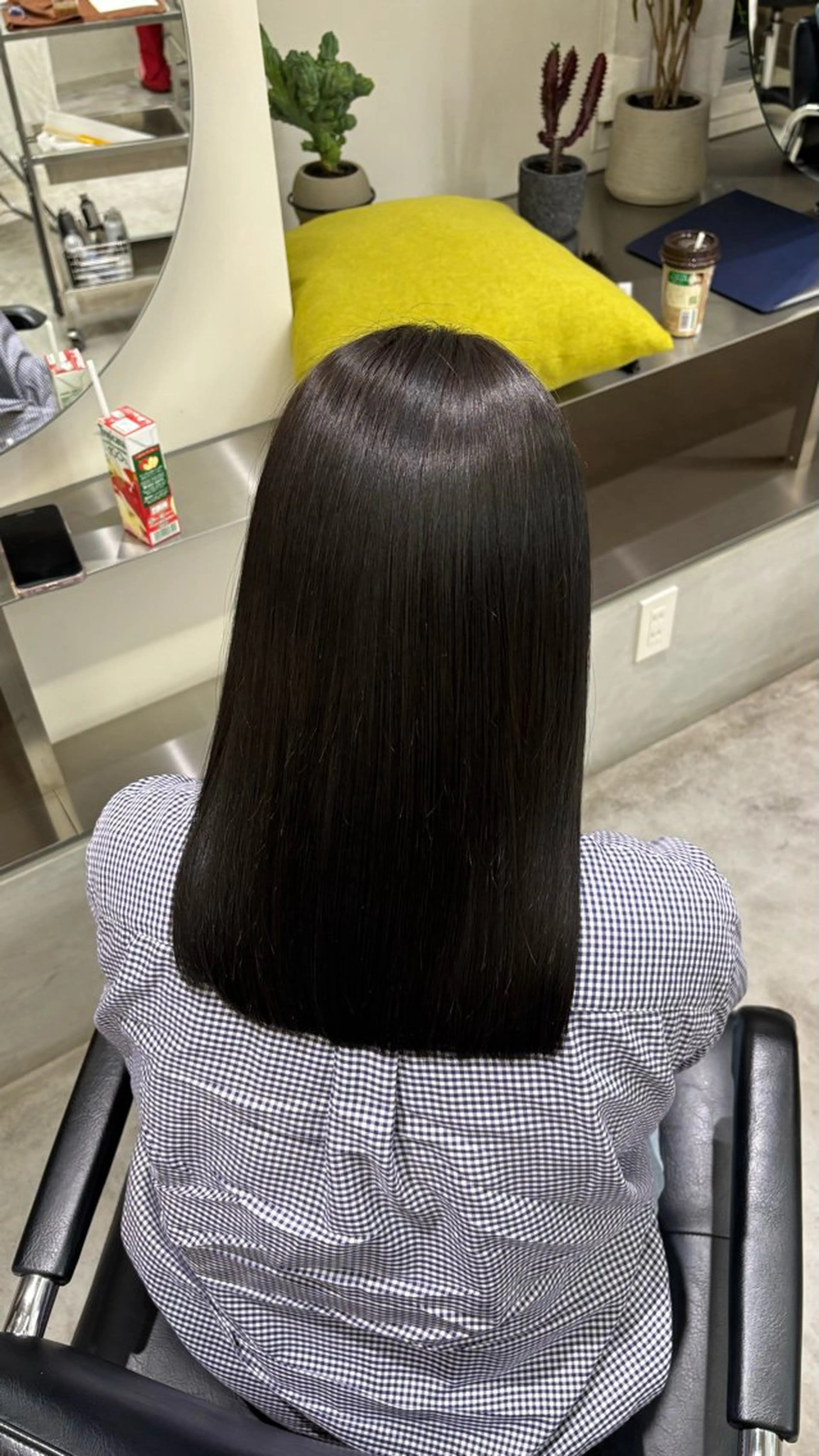 ロング 南石 裕哉のヘアスタイル