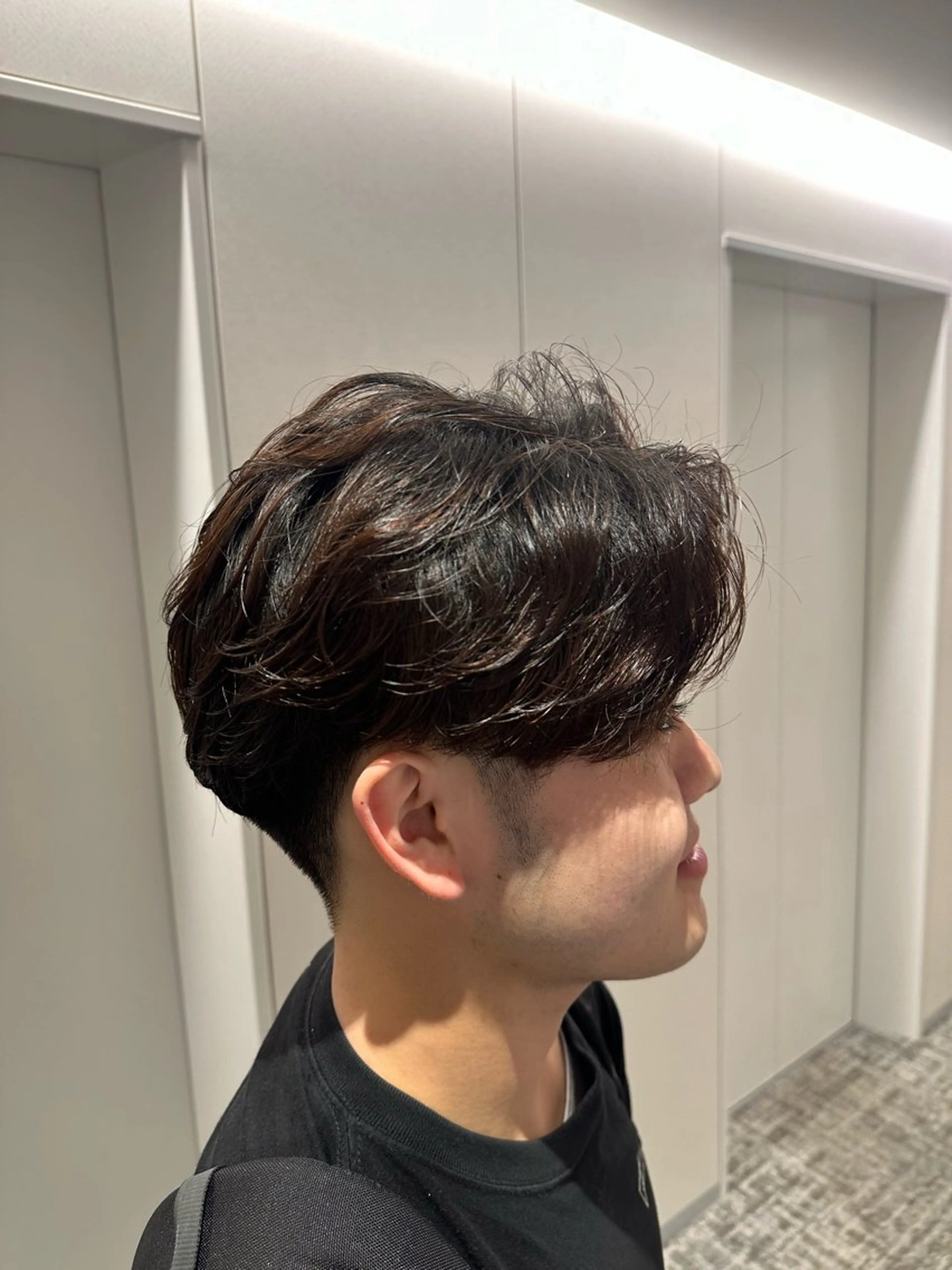 メンズ シムラ カイゲンのヘアスタイル