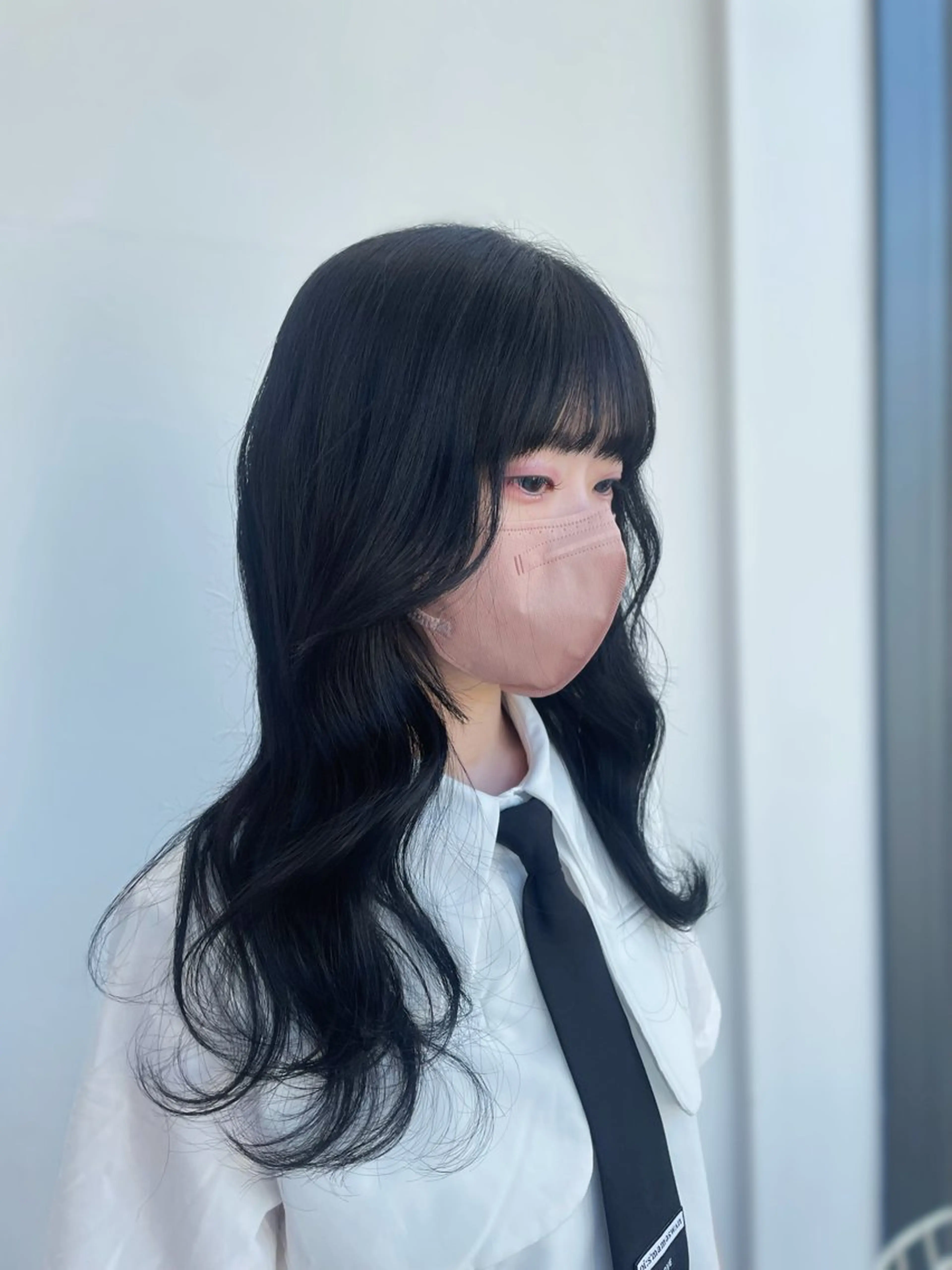 ロング カラー 川本 芹奈のヘアスタイル