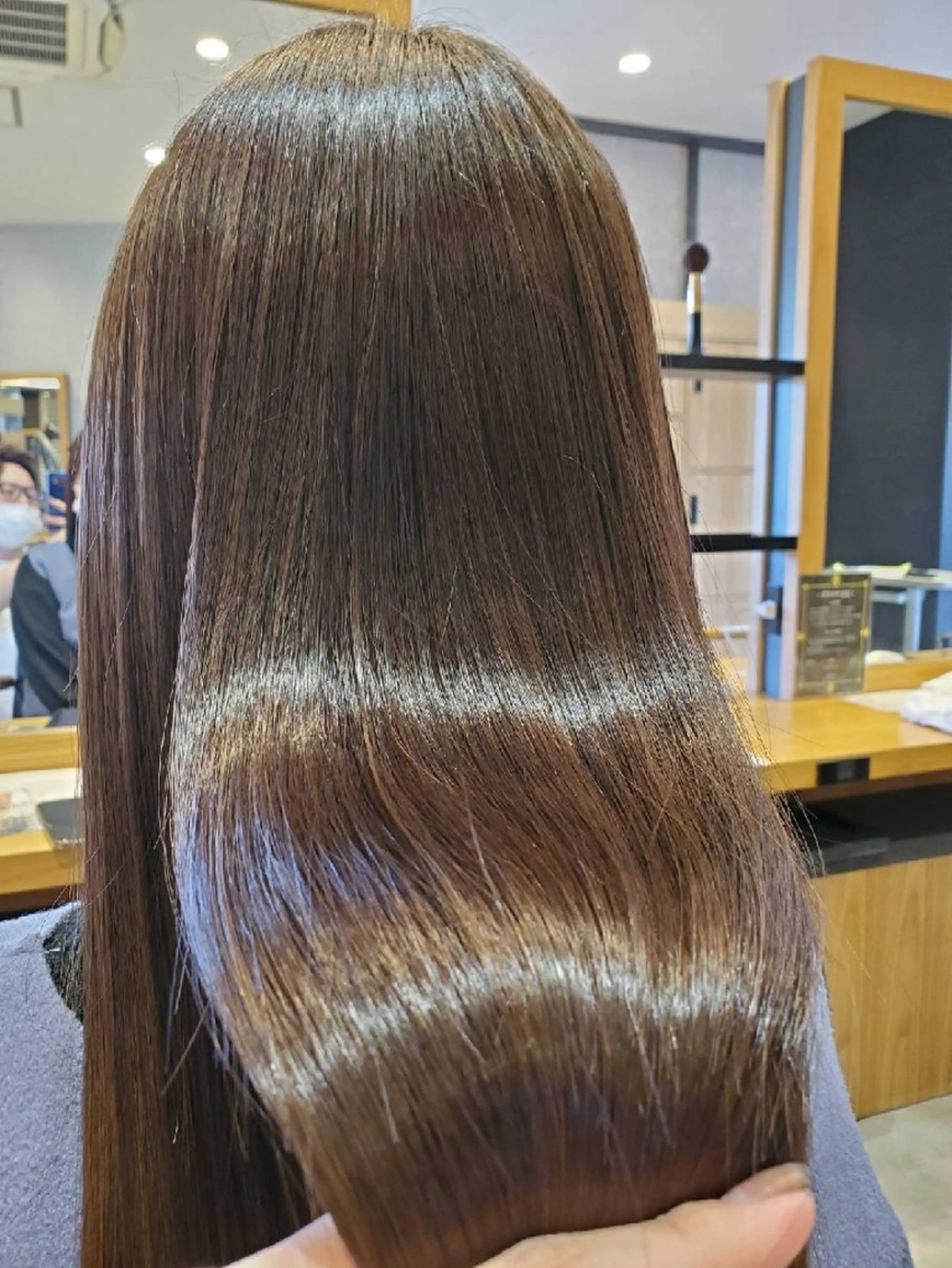 ロング 縮毛矯正 トリートメント 縮毛矯正 トリートメント ブリーチカラー/ 美髪矯正/SYUNのヘアスタイル