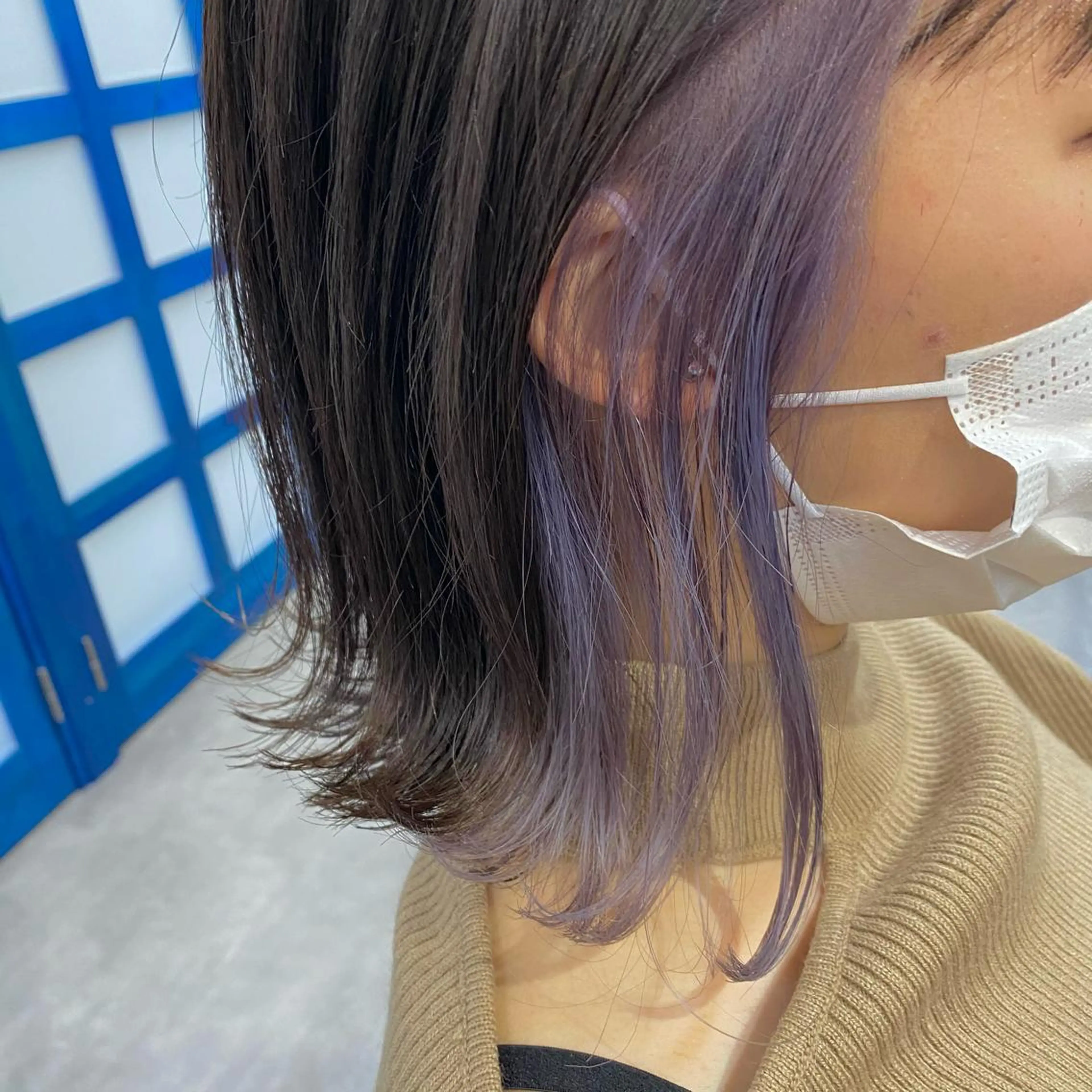 ショート 切りっぱなしボブ アッシュ ボブ カット ヘアカラー トリートメント 🍃ボブ&ショート 特化🍃髪質改善🍃のヘアスタイル