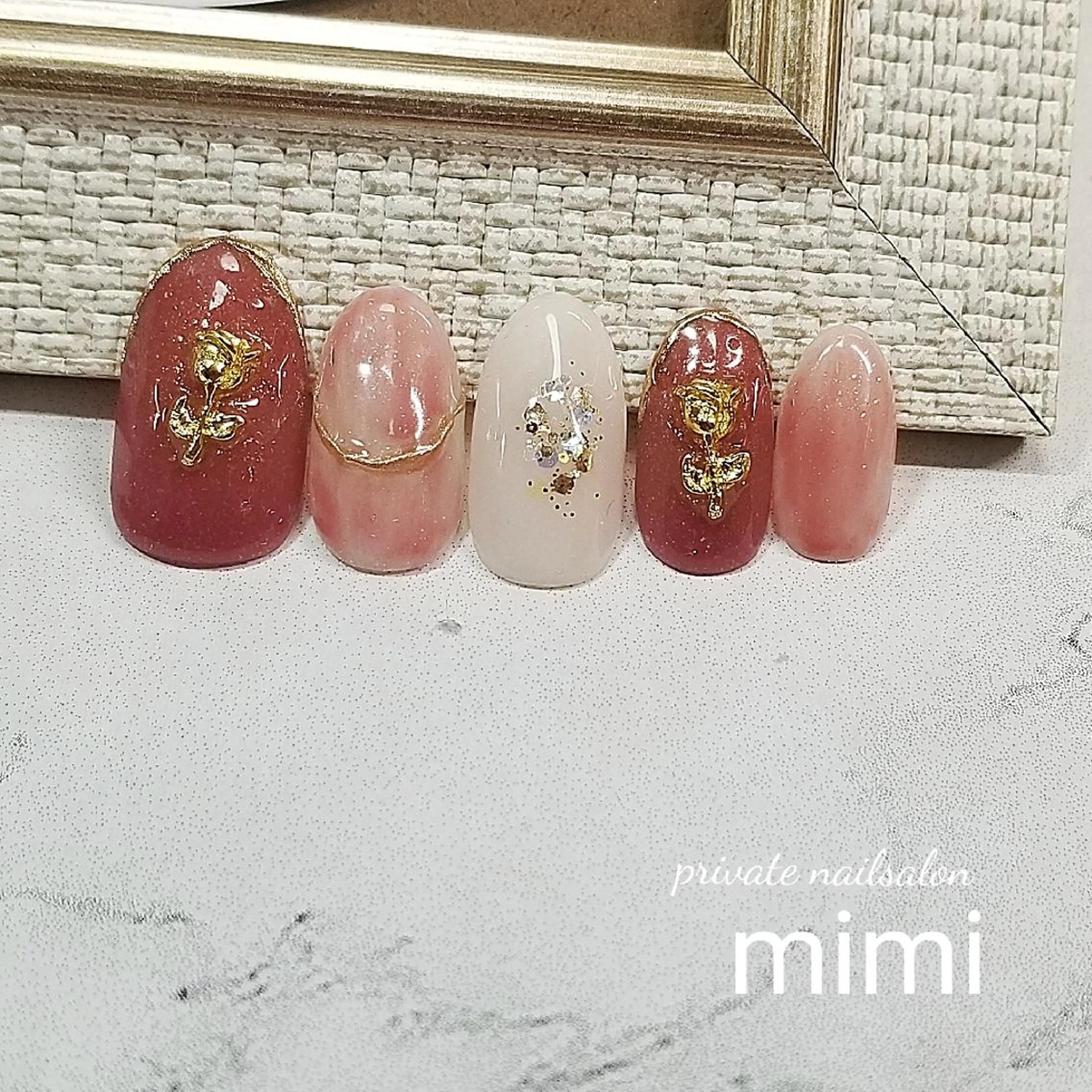 ネイル 春ネイル 博多ネイル ｍｉｍｉのネイルデザイン