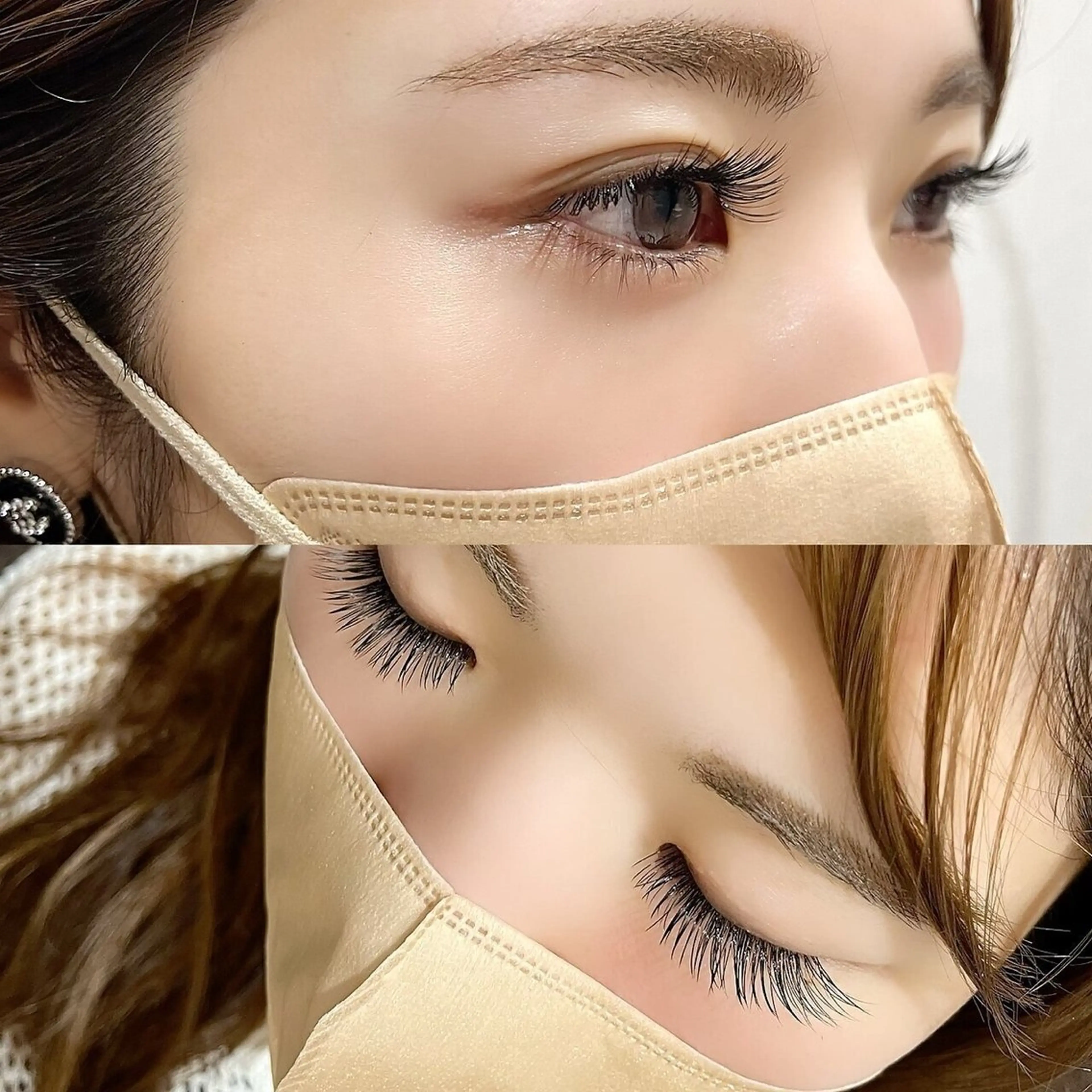 人気NO.2♪アイブロウWAX＋フラットラッシュ120本¥10480の写真