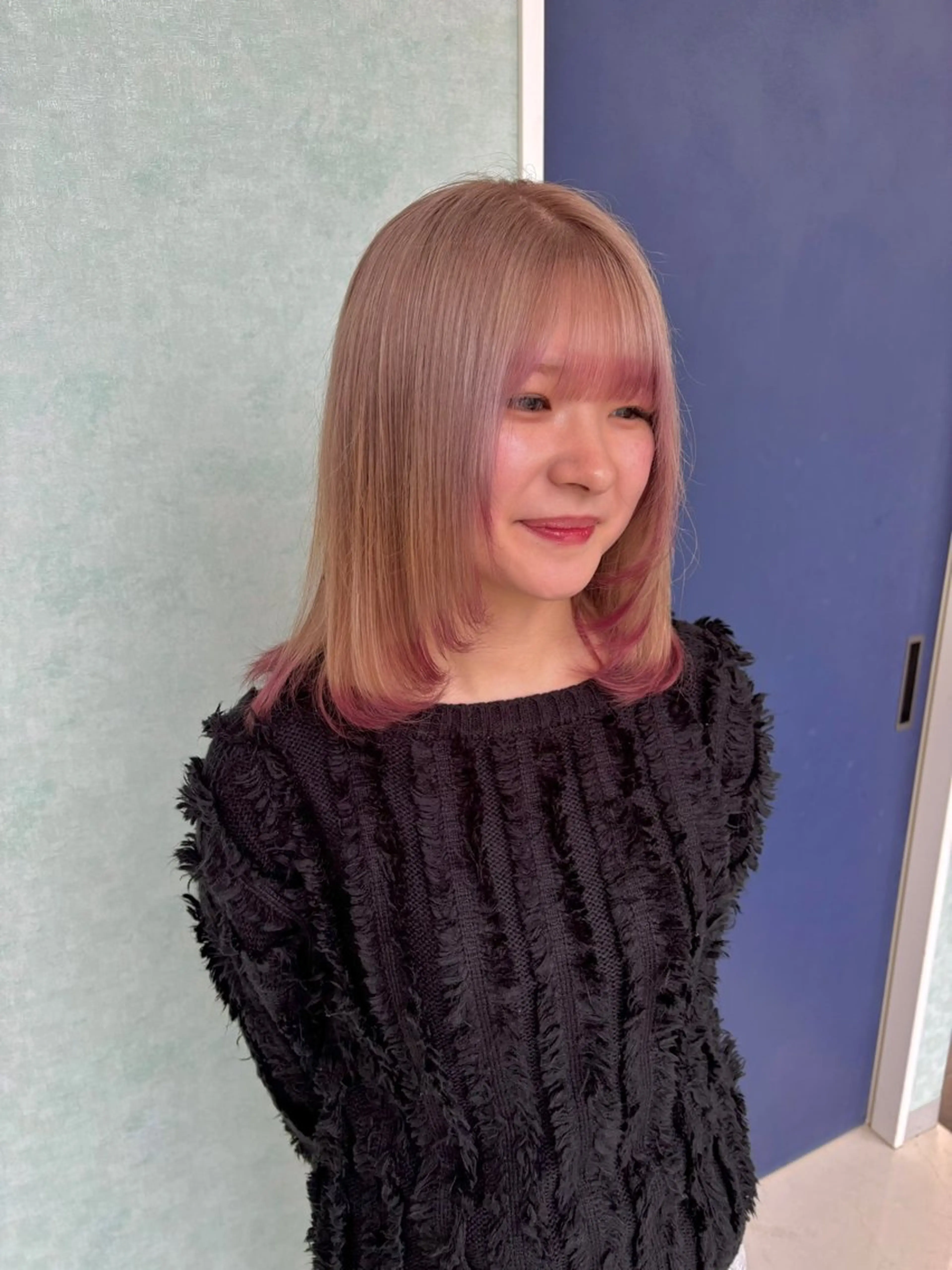 ショート ヘアカラー OPS hair大名 🩵yuna🌙のヘアスタイル