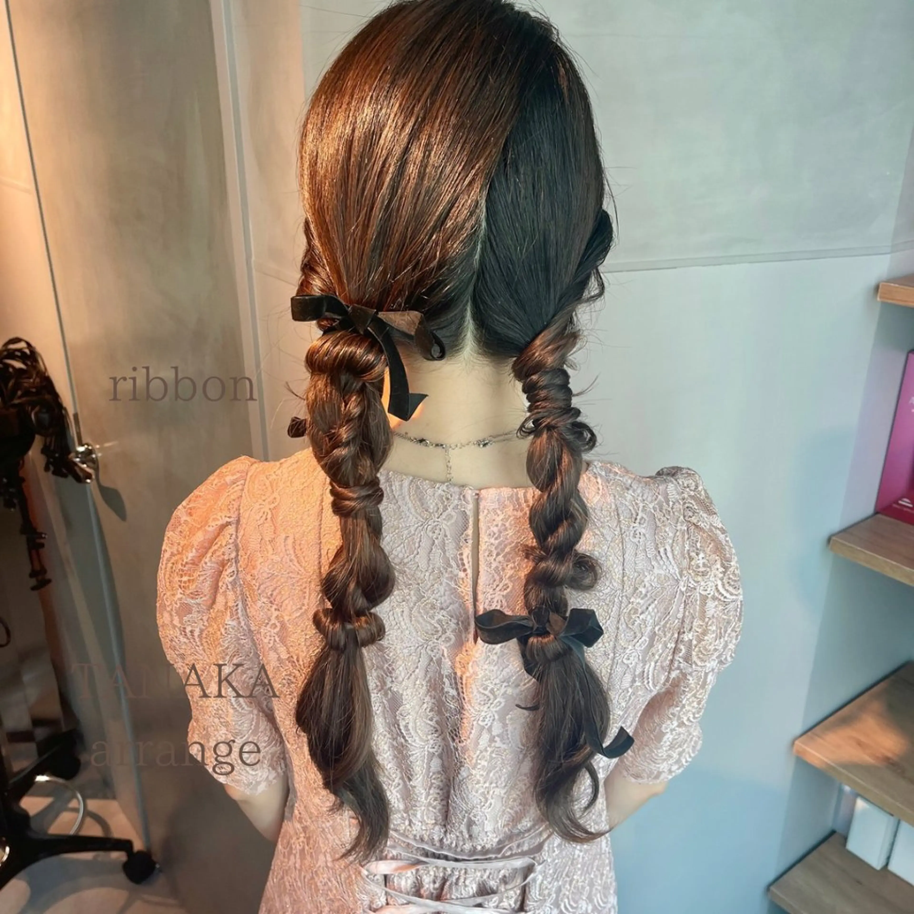 ヘアアレンジ 結婚式・ブライダル 卒業式のヘアスタイル ヘアセット charm《銀座》 ヘアセット/縮毛矯正のヘアスタイル