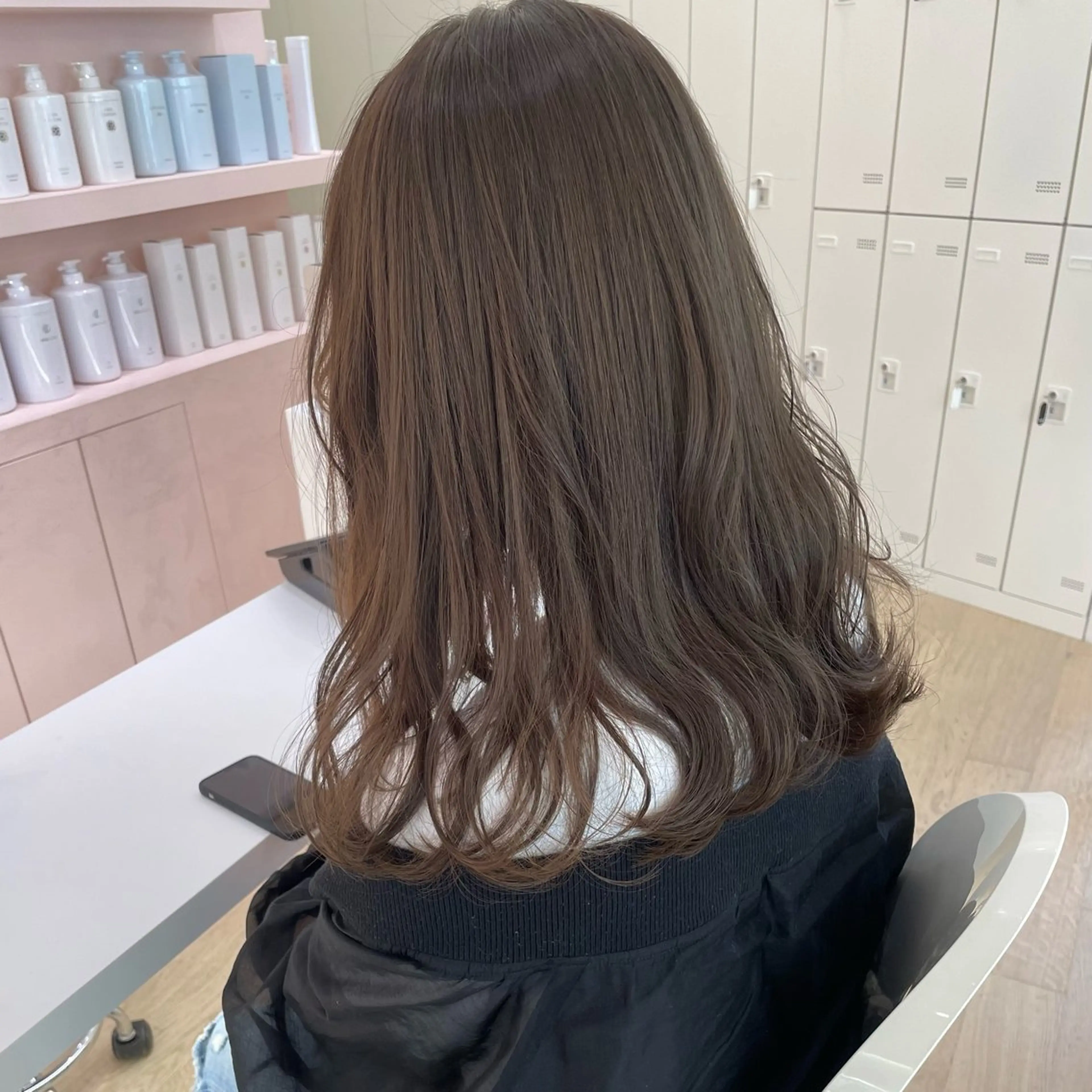 ロング カラー ParveMix🍀 藤原愛未のヘアスタイル