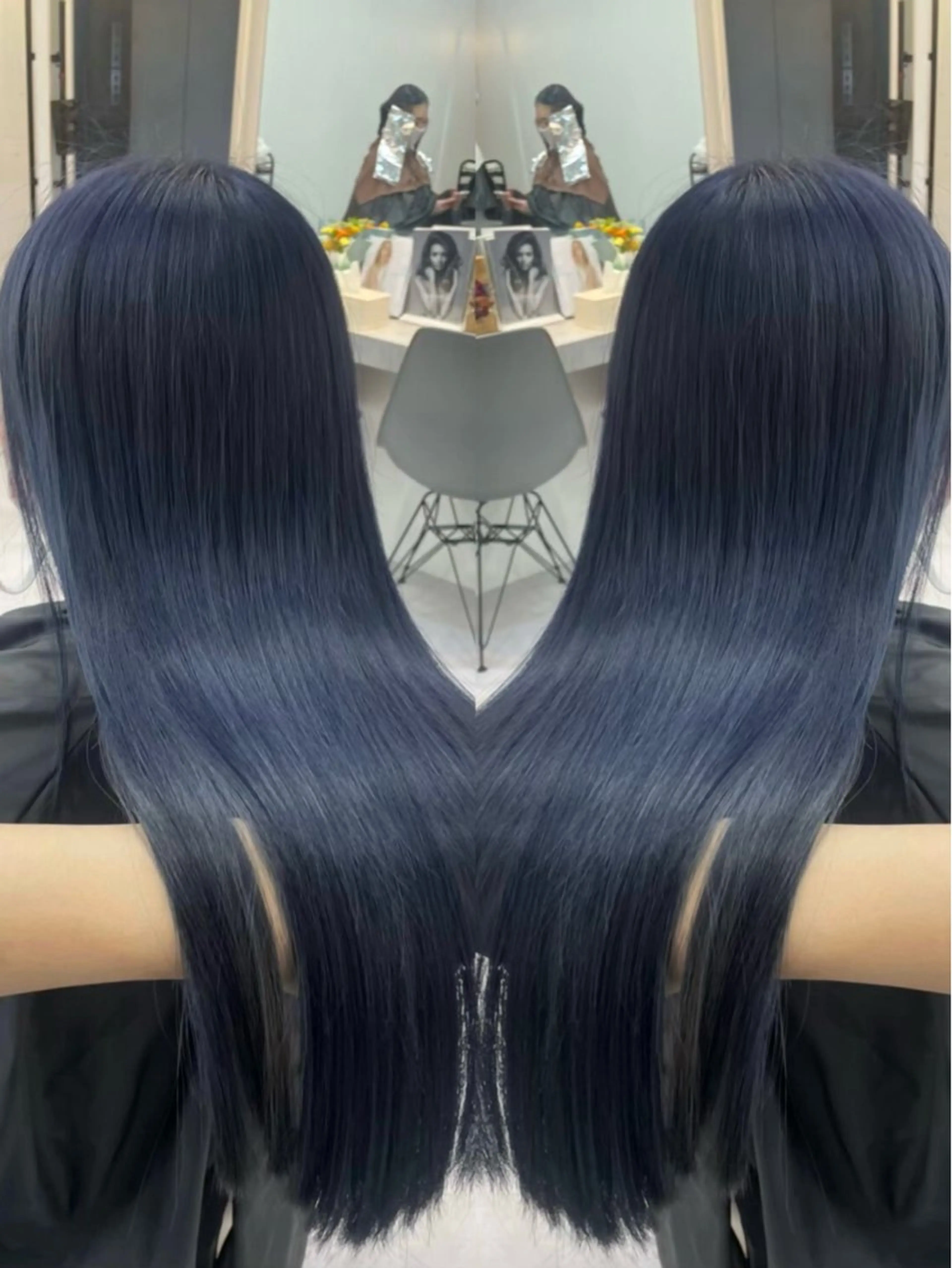 ロング カラー 🩵レイヤー✖︎ 髪質改善🩵リョウヤのヘアスタイル