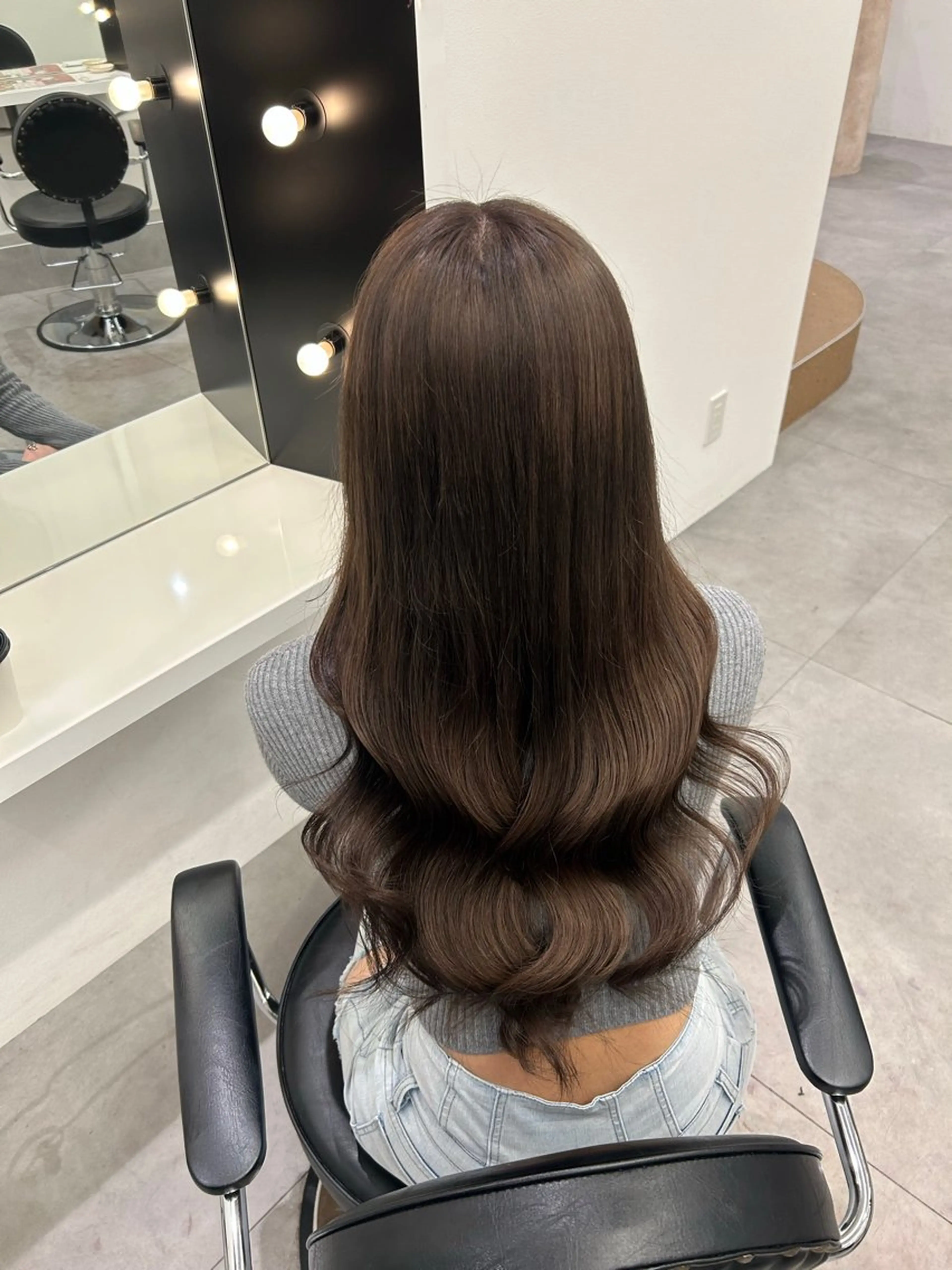 ロング カラー kanon♡ 暖色カラー‎🤍のヘアスタイル