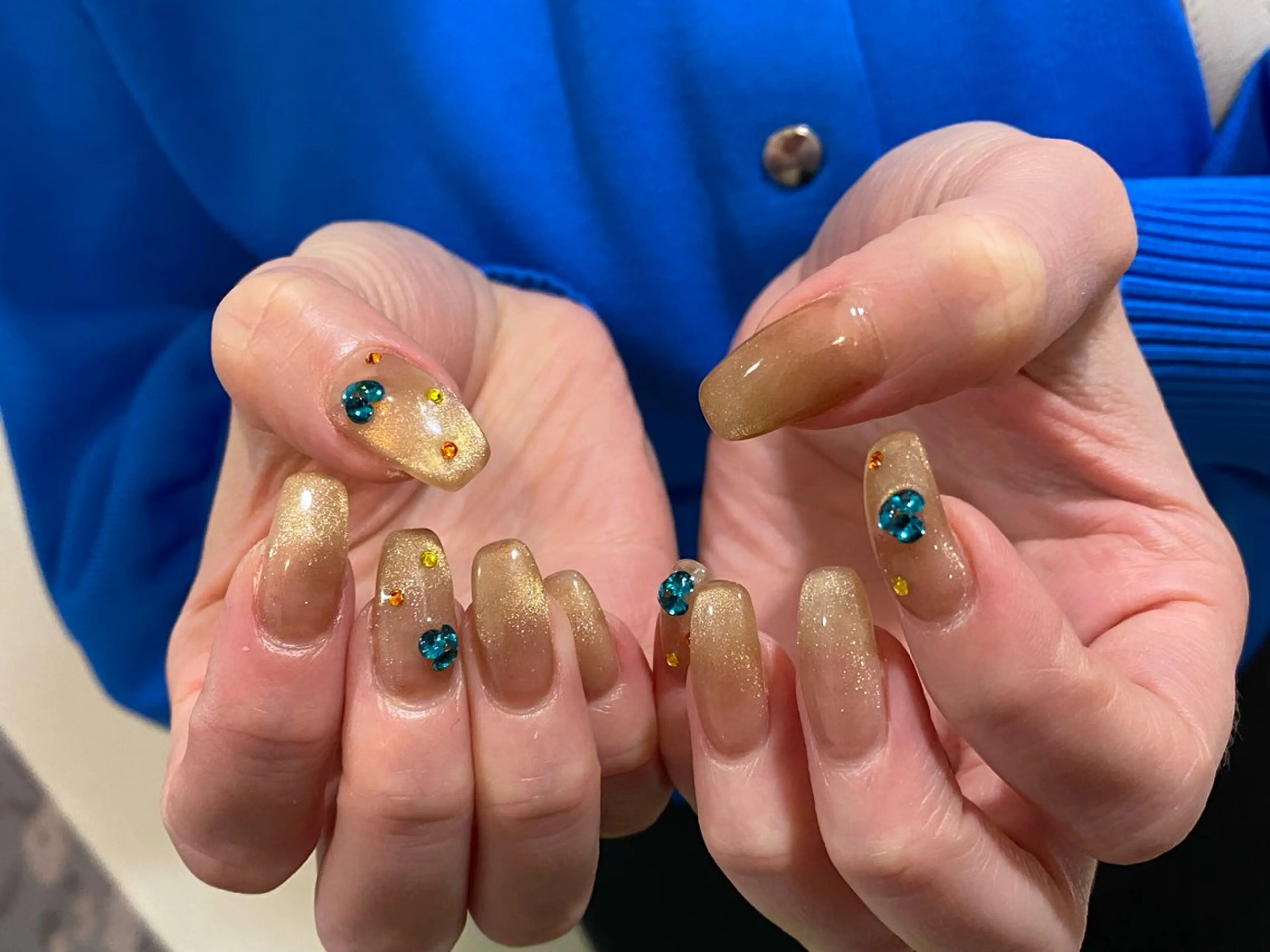 ネイル 持ち込み ハンドネイル UP yuriのネイルデザイン