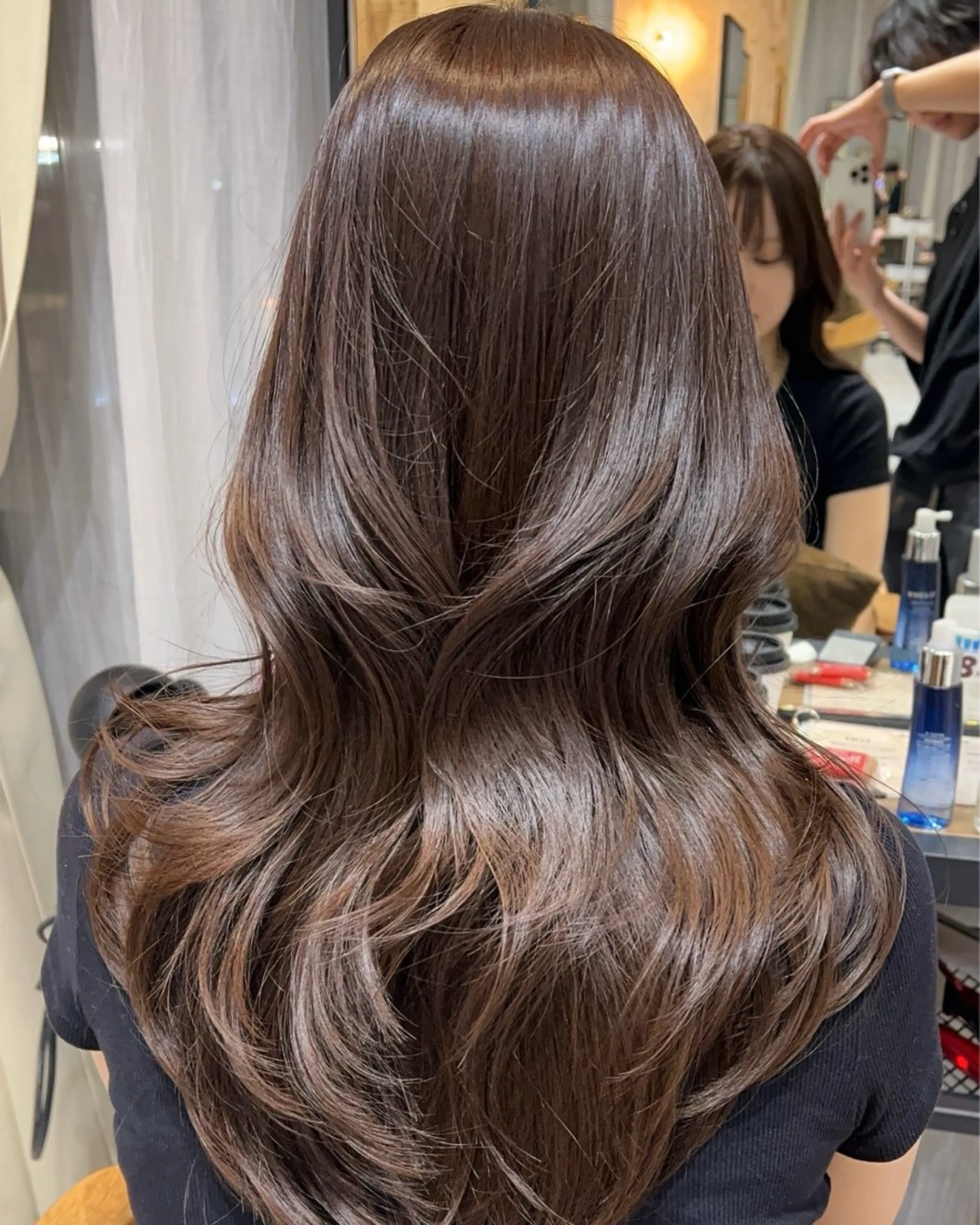 ミディアム ヘアカラー 透明感カラー/ 心斎橋/ annaのヘアスタイル