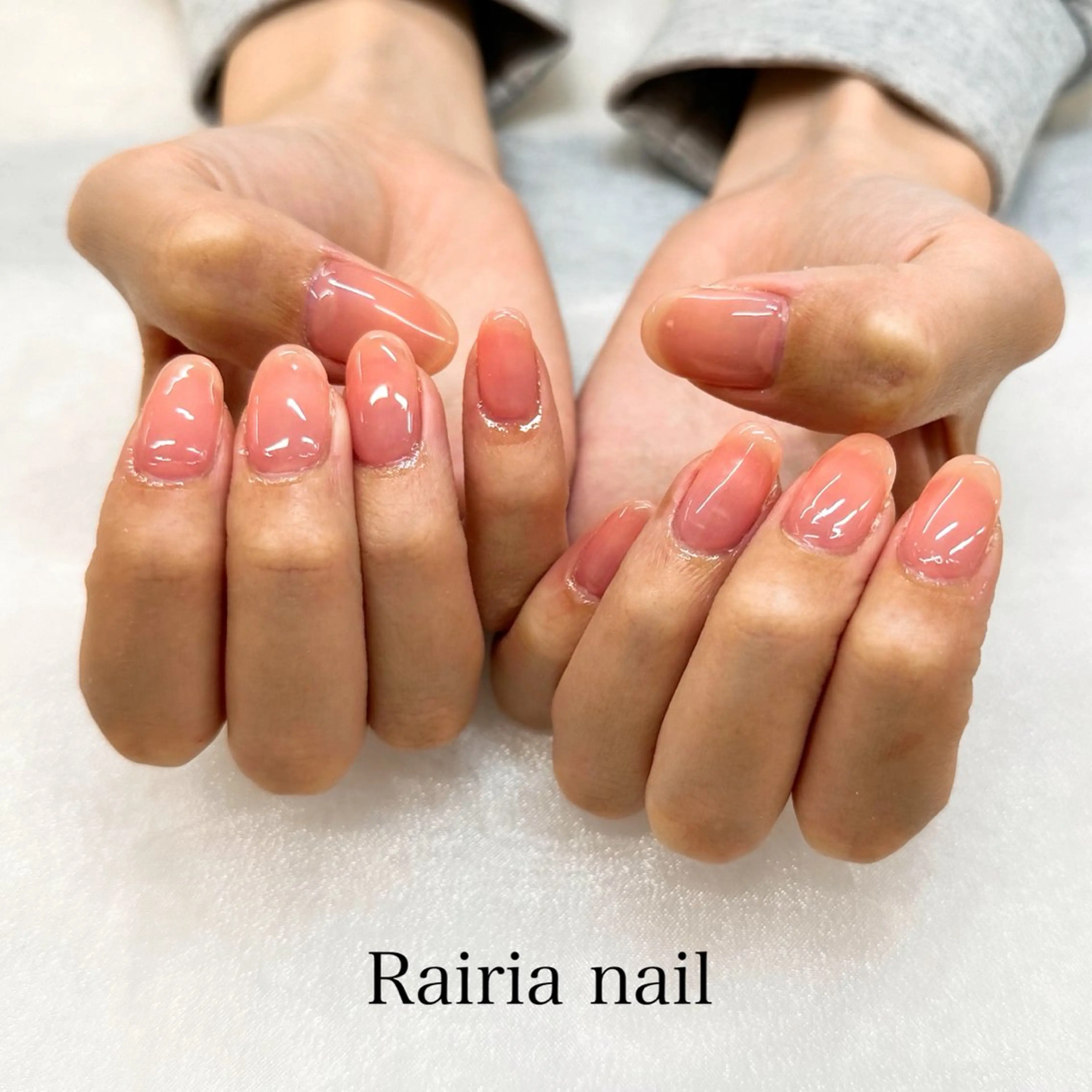 ネイル アートネイル ジェルネイル マグネットネイル マグネットワンカラー ワンカラーネイル Rairianail 川越店 山口のネイルデザイン