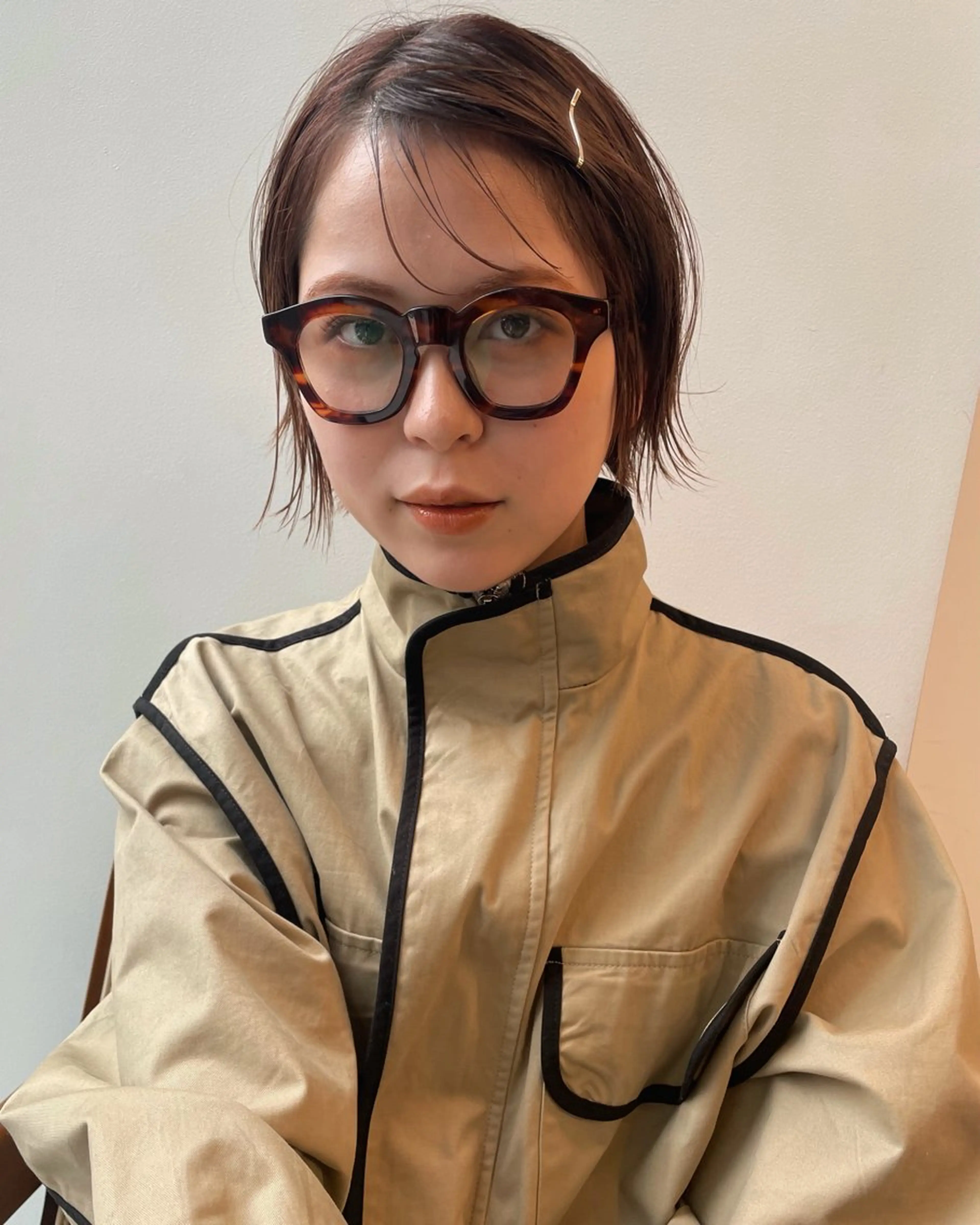 ショート カラー 無料カットモデル募集 / 涼 乃のヘアスタイル