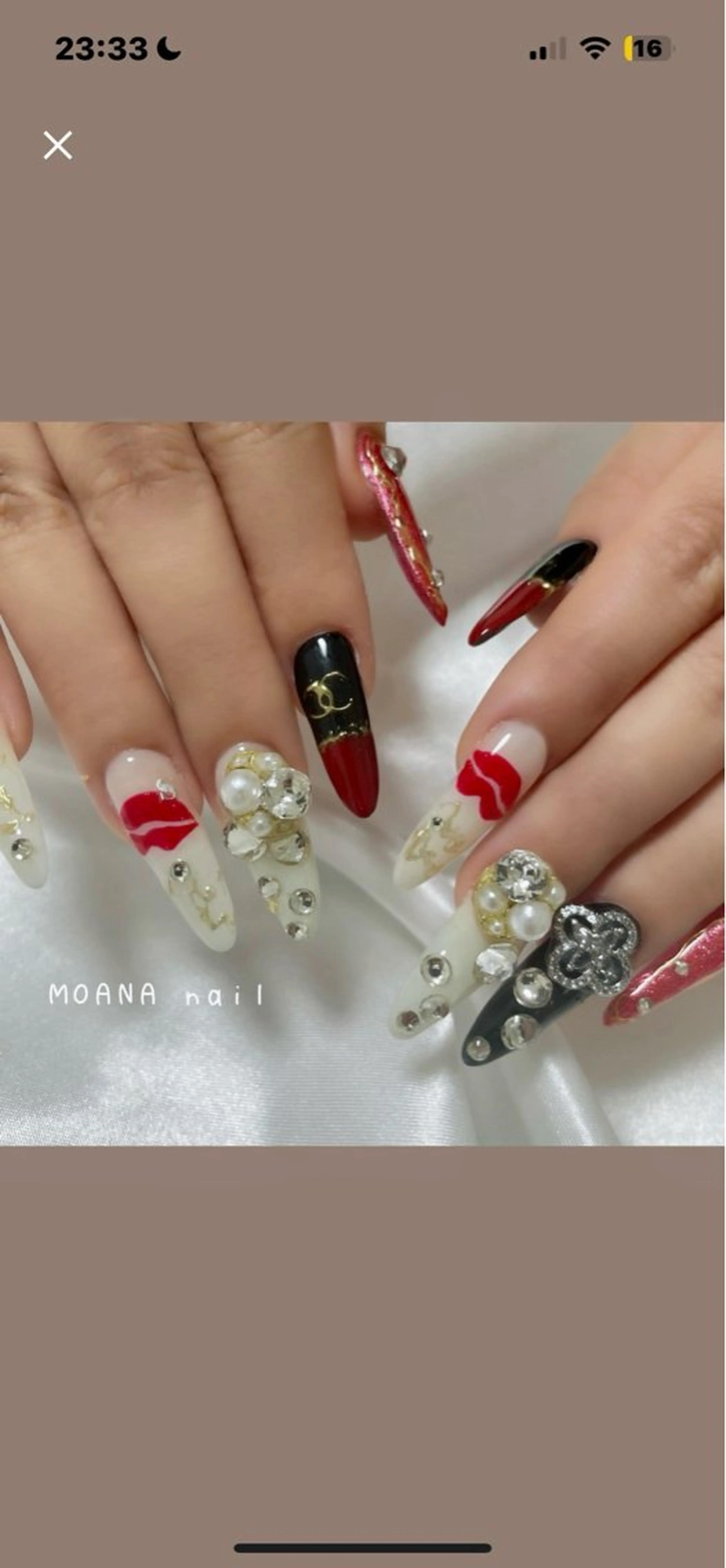 ネイル nail salon MOANA Yuriのネイルデザイン