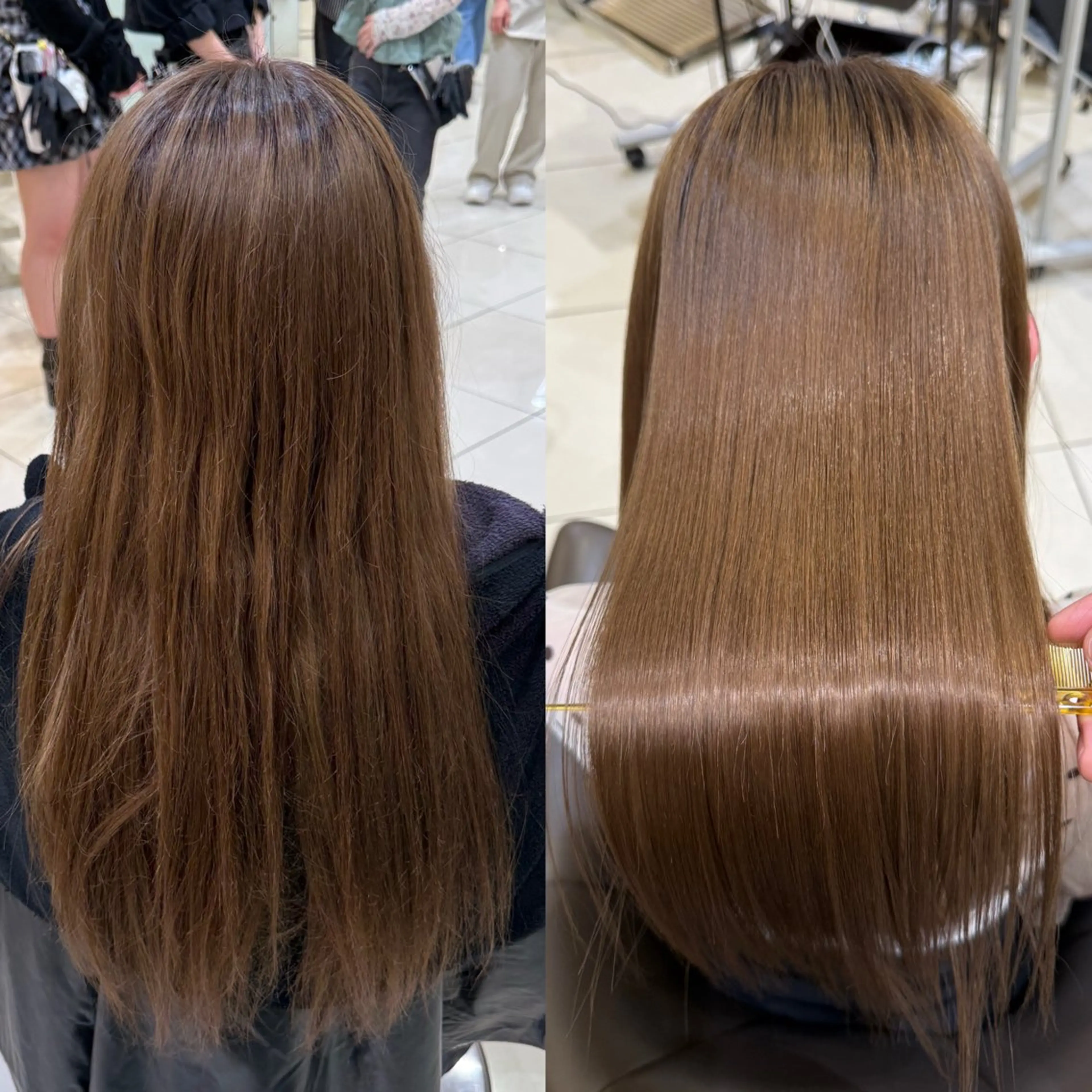 【✨️銀座で話題✨️】酸性ストレートで叶える艶髪🎀の写真