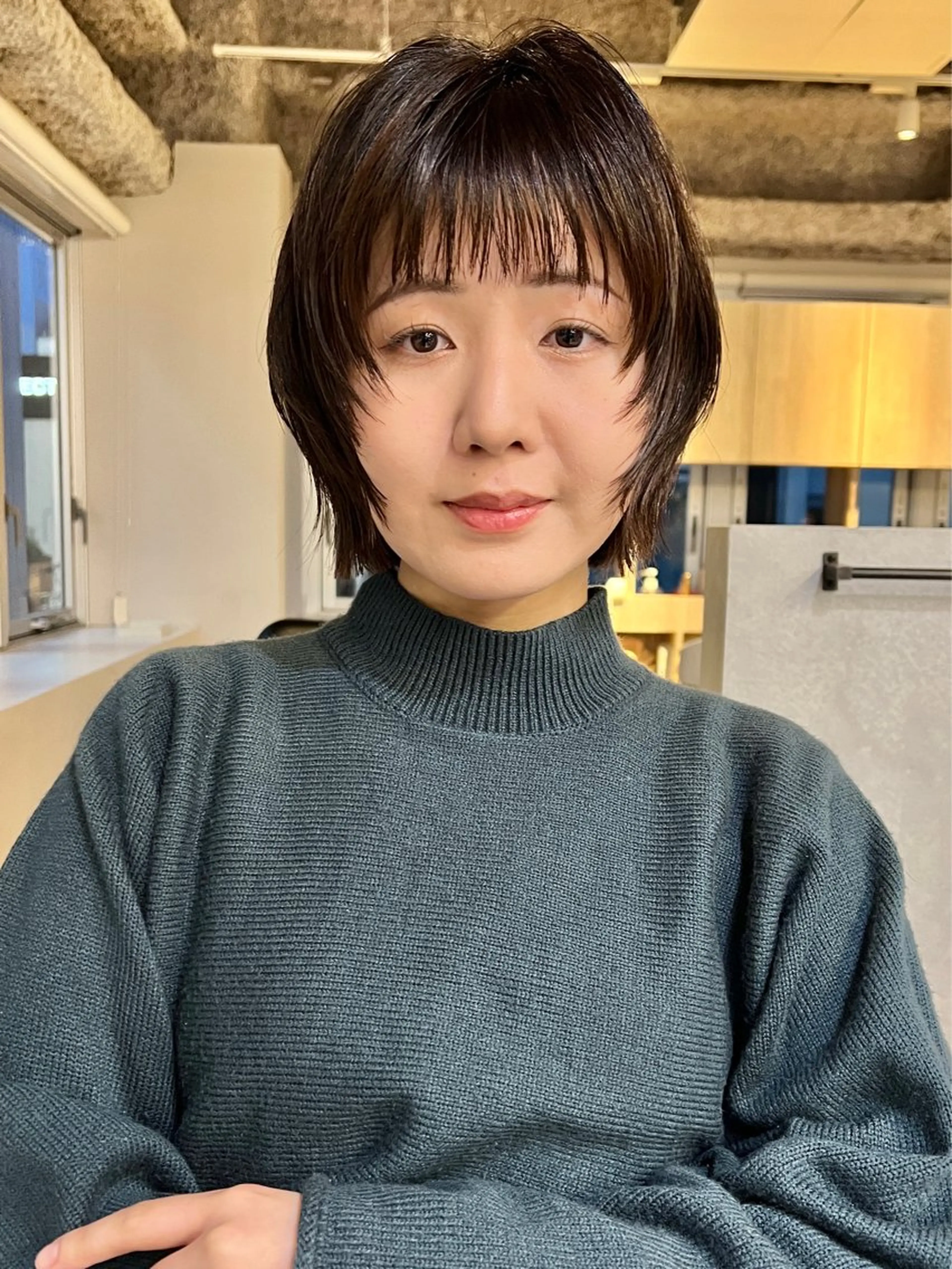 ショート 鳥越 一希のヘアスタイル