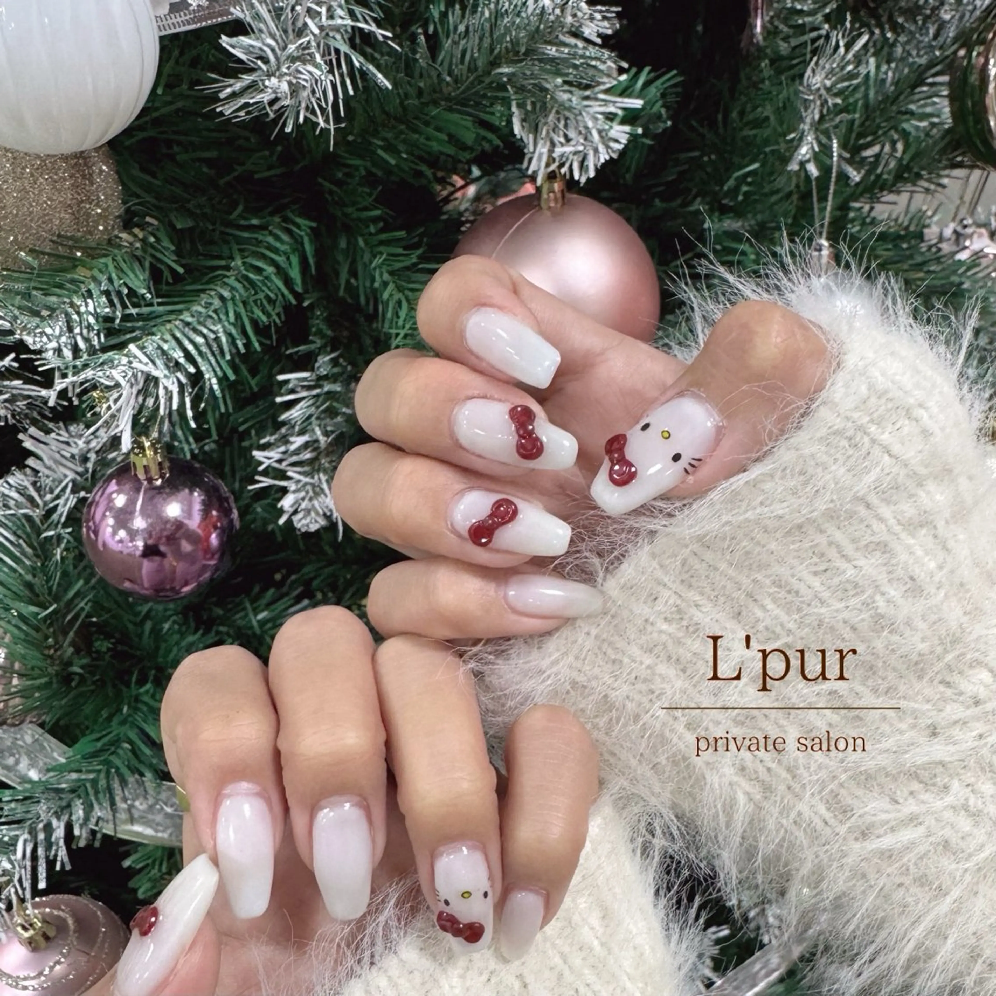 ネイル ブラウン ラメ(グリッター) ミラーネイル 持ち込み ニュアンスネイル ハンドネイル Yuka .Mのその他イメージ