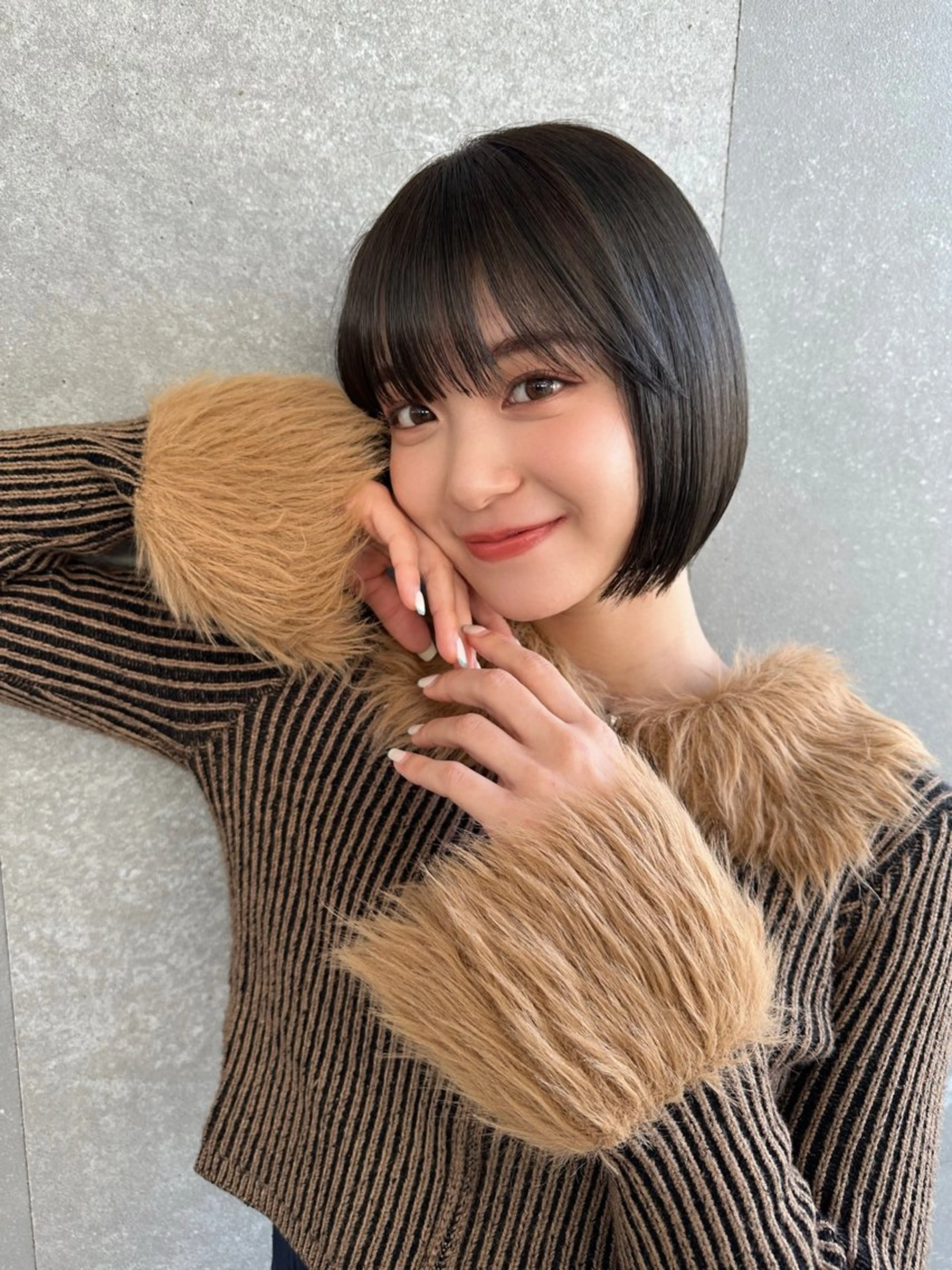 ショート 韓国ヘア/レイヤー Londエレンのヘアスタイル