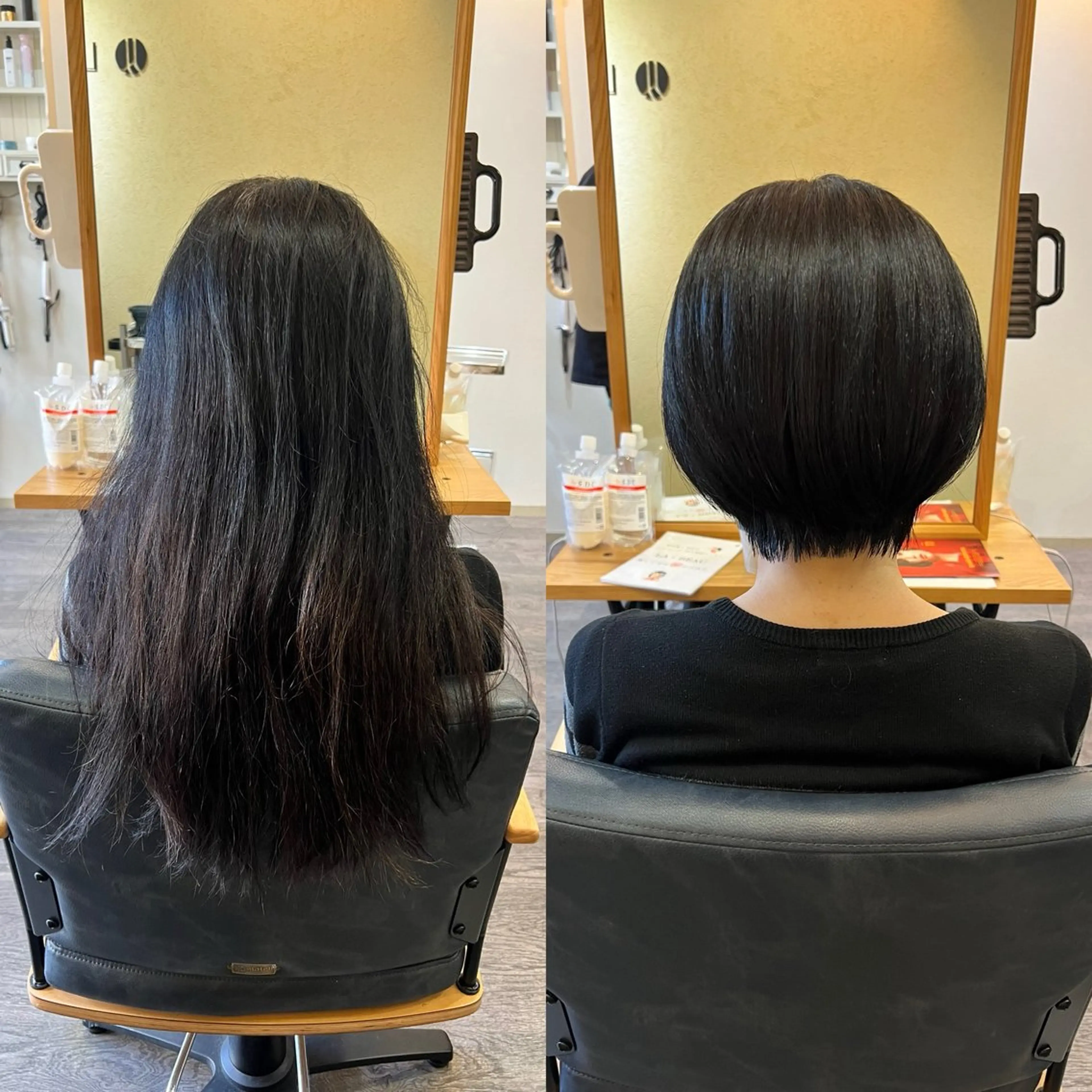 ショート 馬場 彩のヘアスタイル