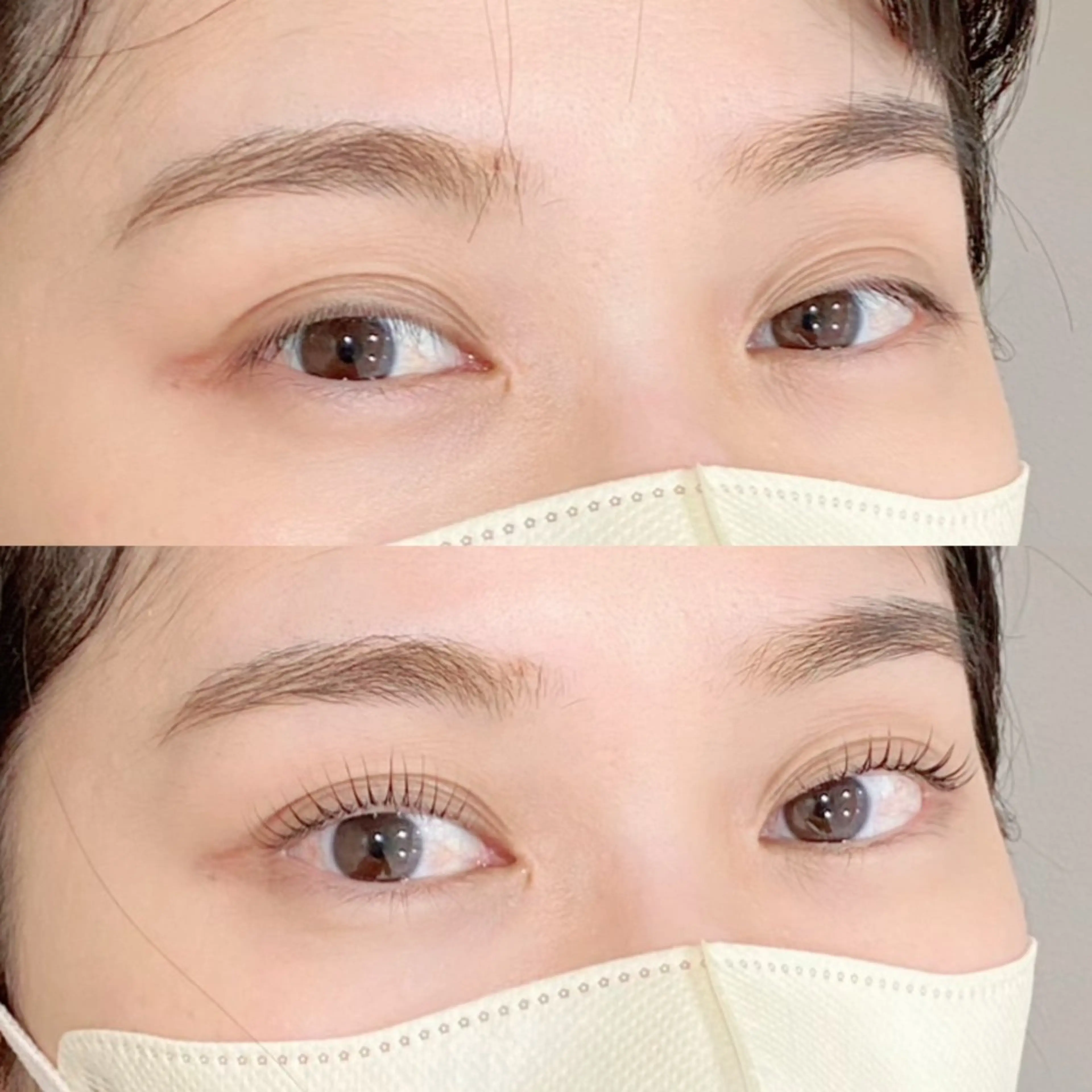 💐まつげパーマ（上）の写真