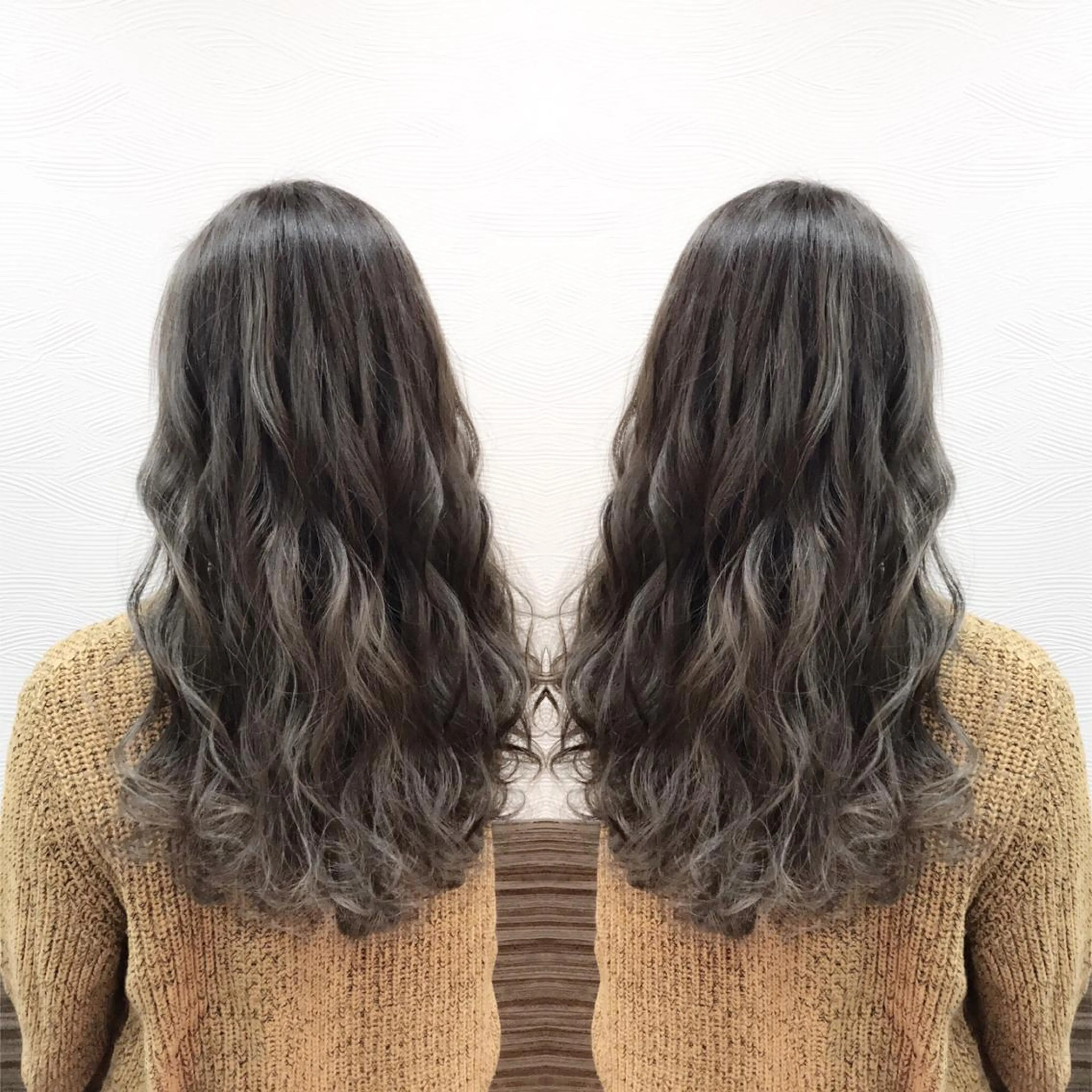 ロング カラー ブルーカラー ブルージュ カラー特化型サロン #SUP.のヘアスタイル