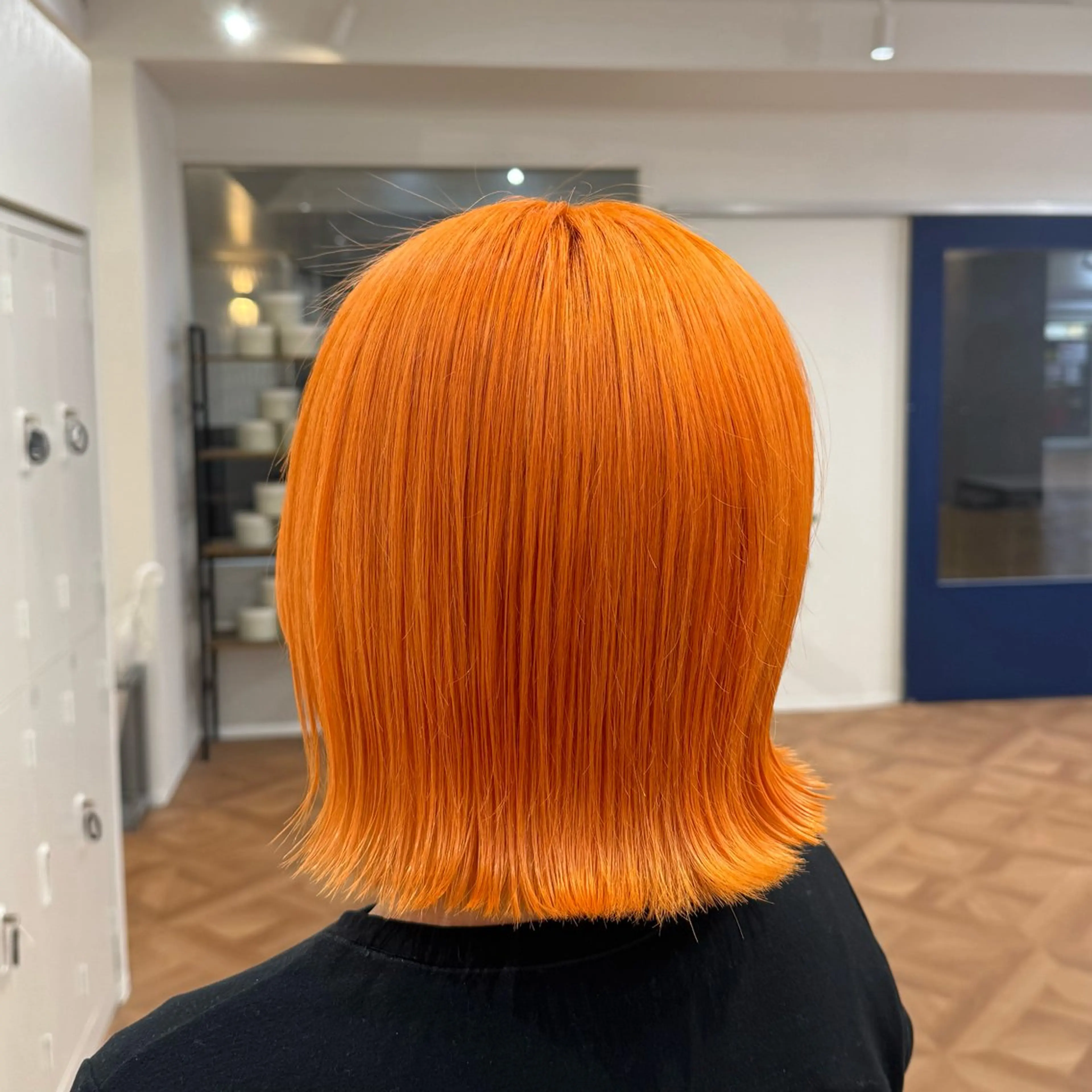 ショート カラー ヘアアレンジ キヨミ 韓国レイヤーカットのヘアスタイル