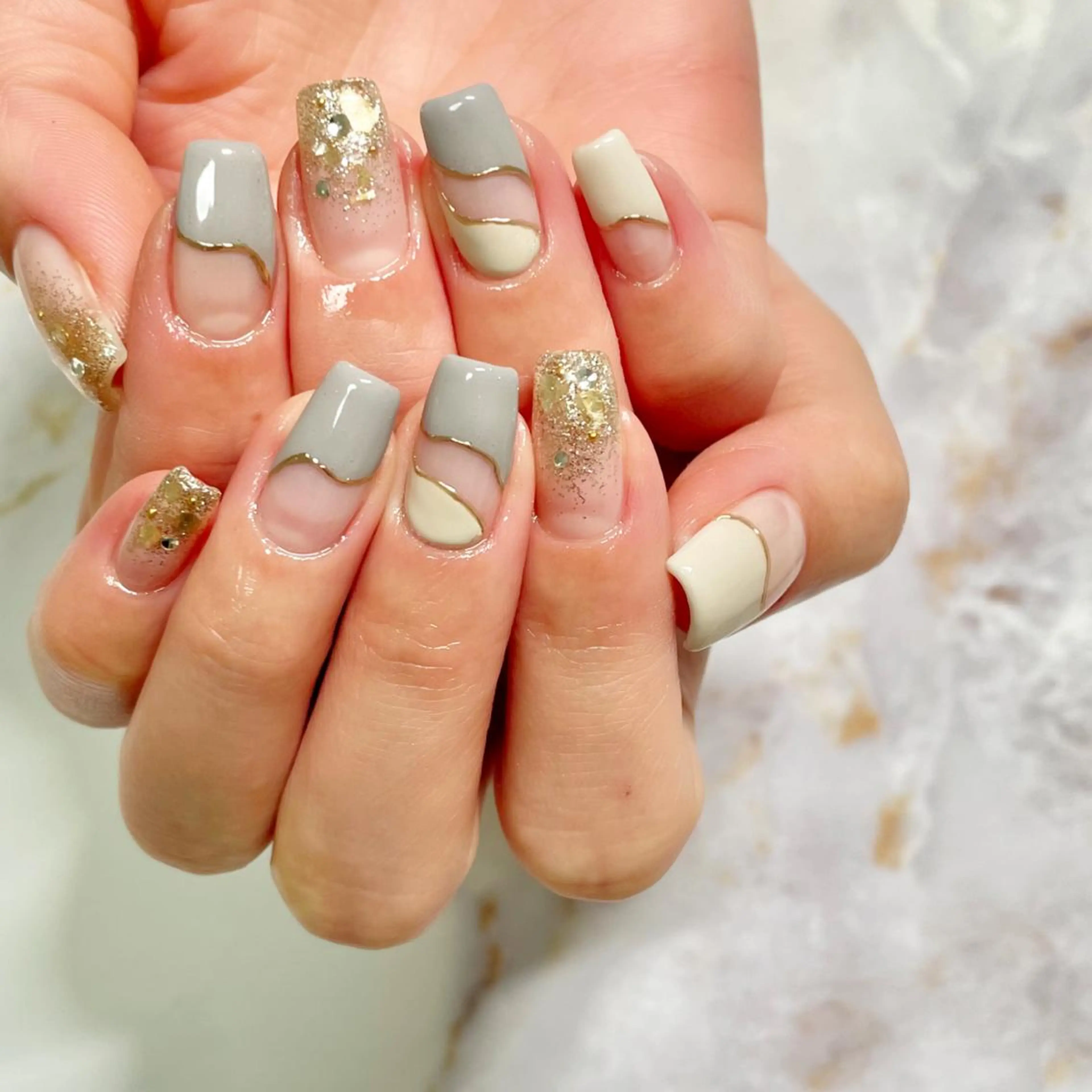 ネイル ハンドネイル ハンドケア m-nail 🌙minamiのネイルデザイン