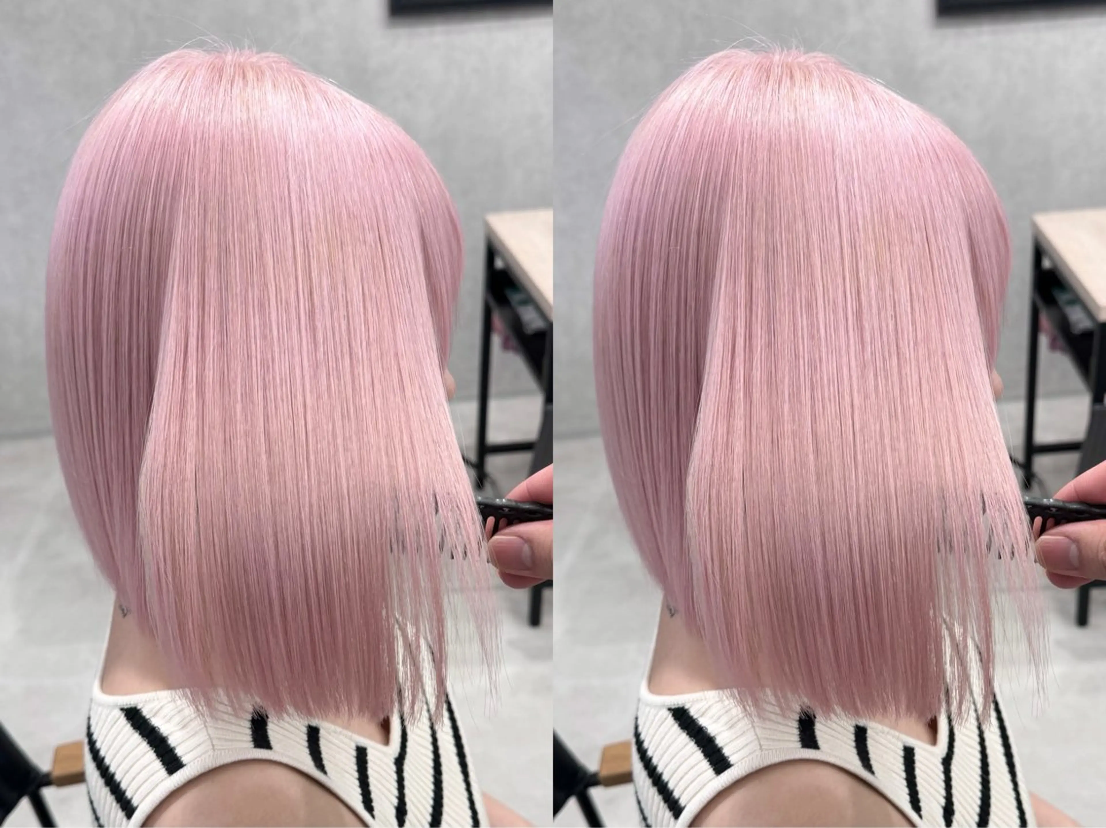 ショート カラー ブリーチ/ハイトーン LOWRL【ロウル】のヘアスタイル