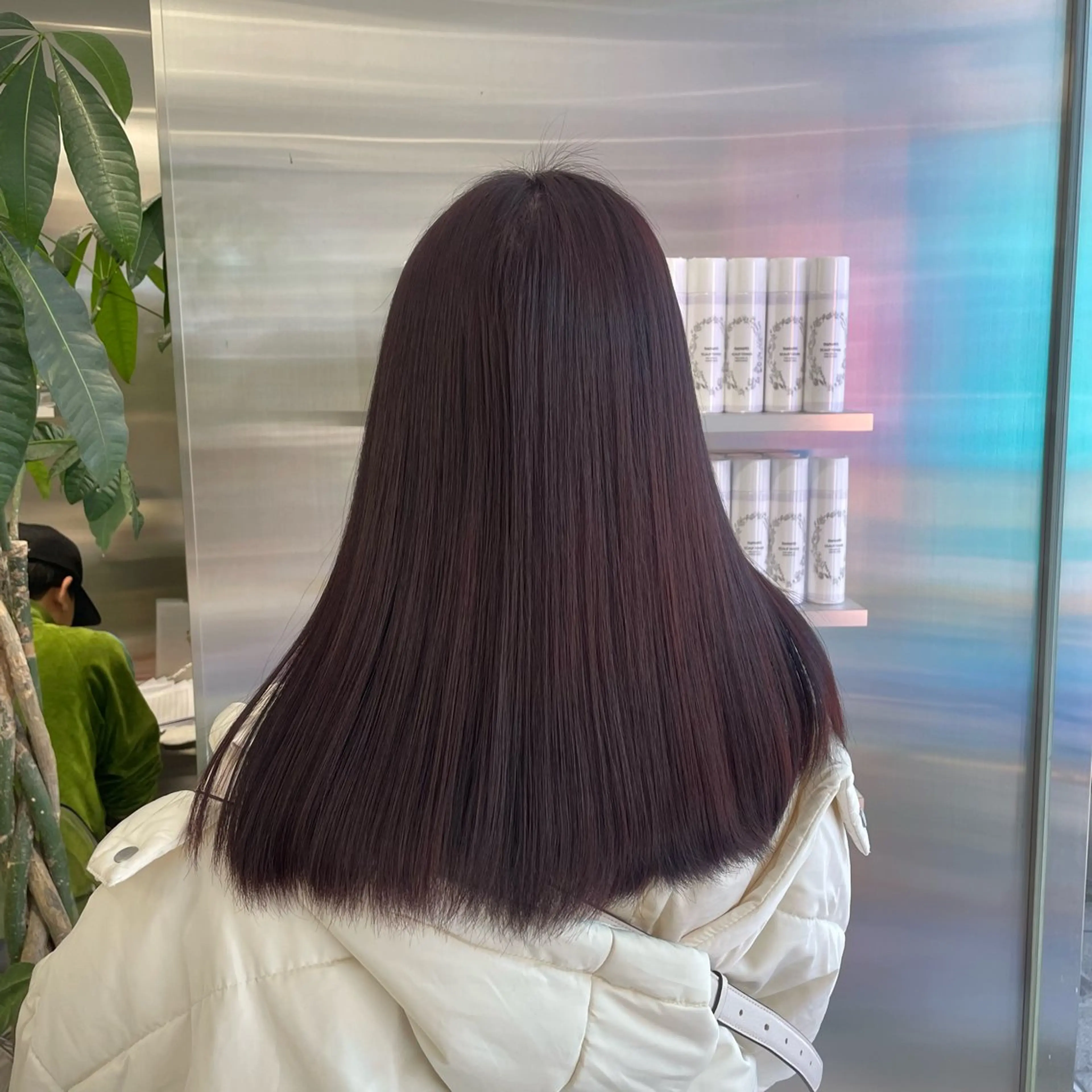 カラー クルミ/ 💕ワンホンネイルのネイルデザイン