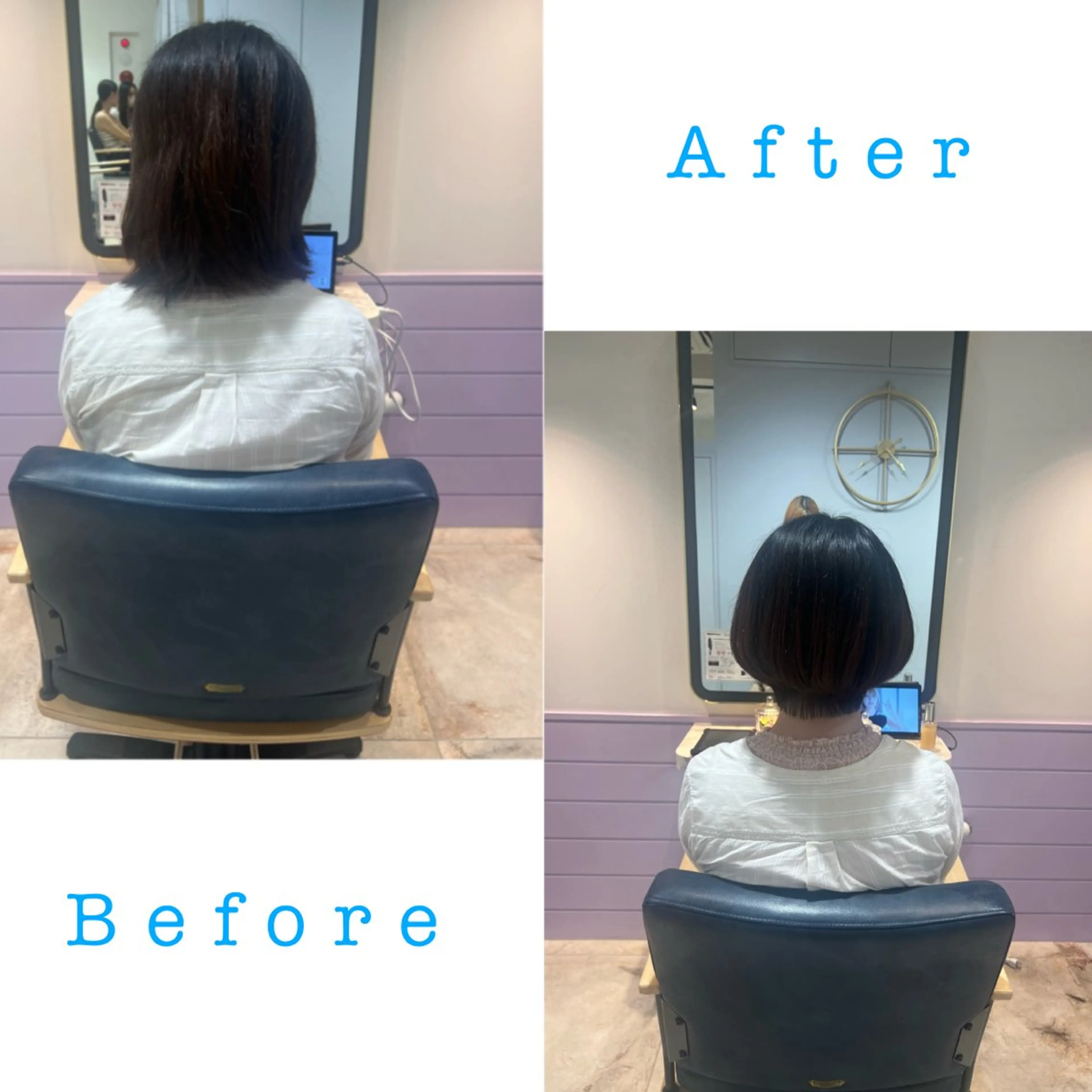 ショート 外ハネヘア 髪質改善✨石塚 真梨奈のヘアスタイル