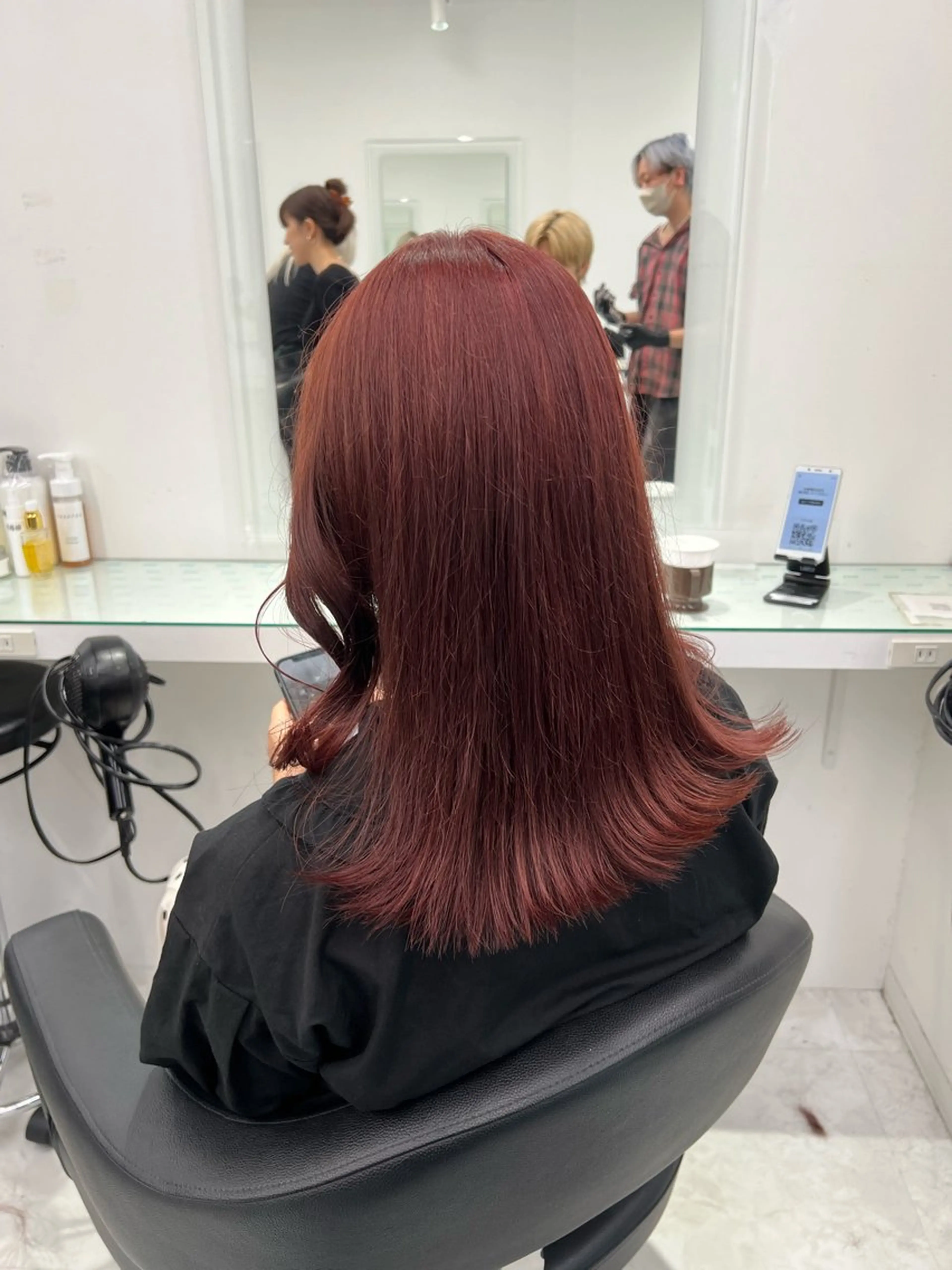 カラー ヘアカラー トリートメント ヘッドスパ ヘアセット ブリーチなし透明感 💗RYOTAのヘアスタイル