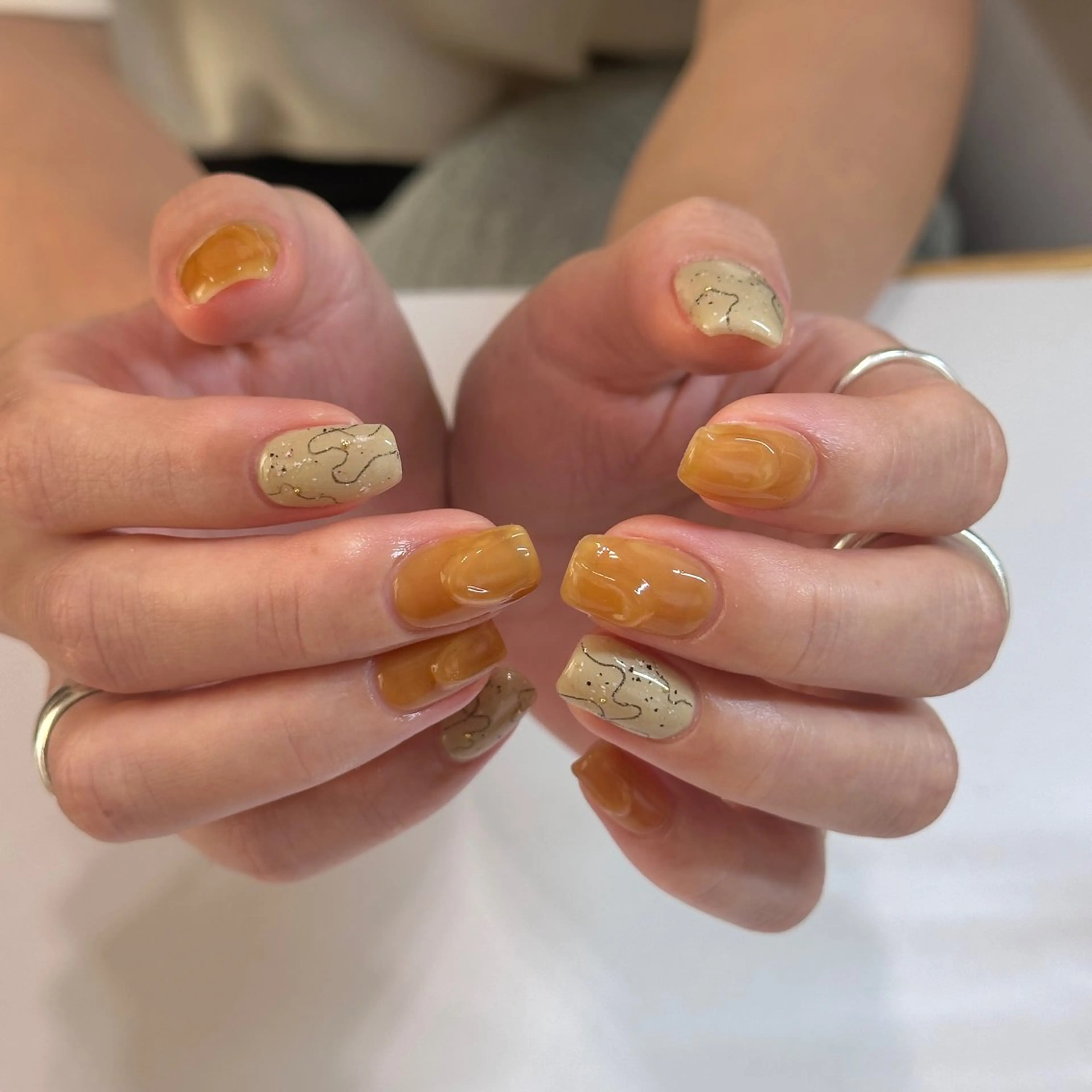ネイル ぷっくりネイル nail salon Cyaanのネイルデザイン