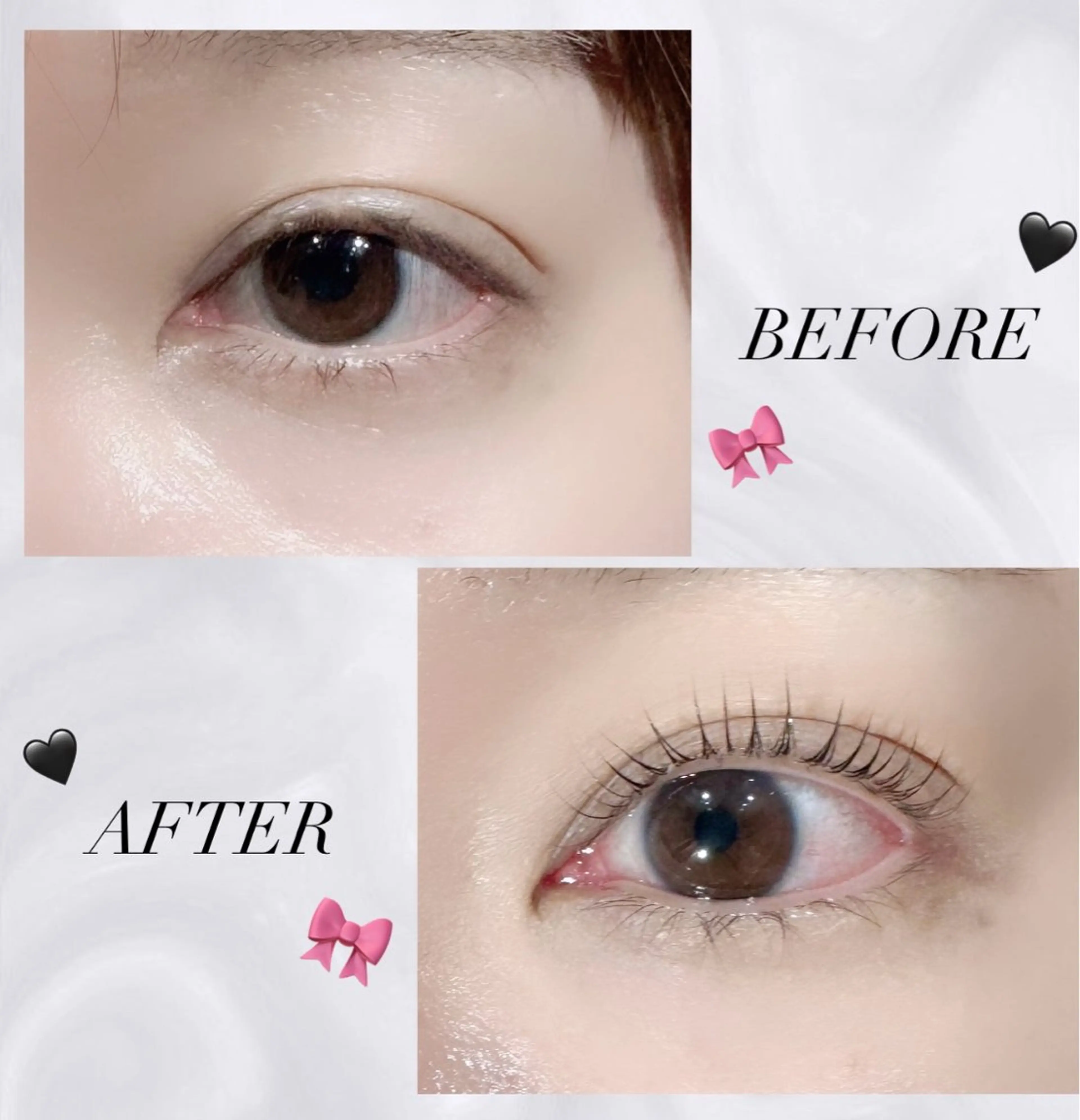 マツエク・マツパ モデル募集中/🎀 KOKORO🎀のマツエク・マツパデザイン