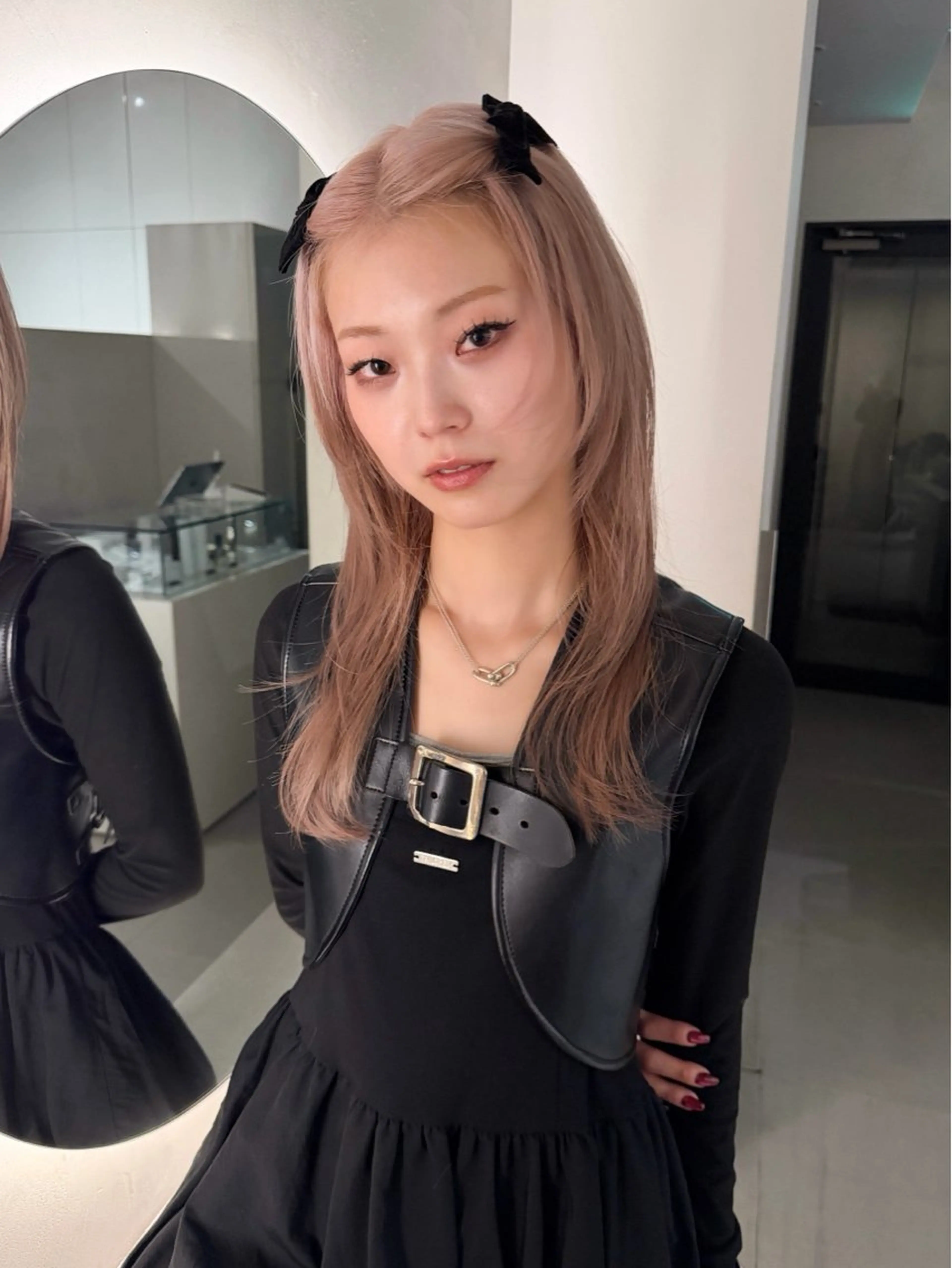 ミディアム ヘアカラー SOL/NAGOYA ANNAのヘアスタイル