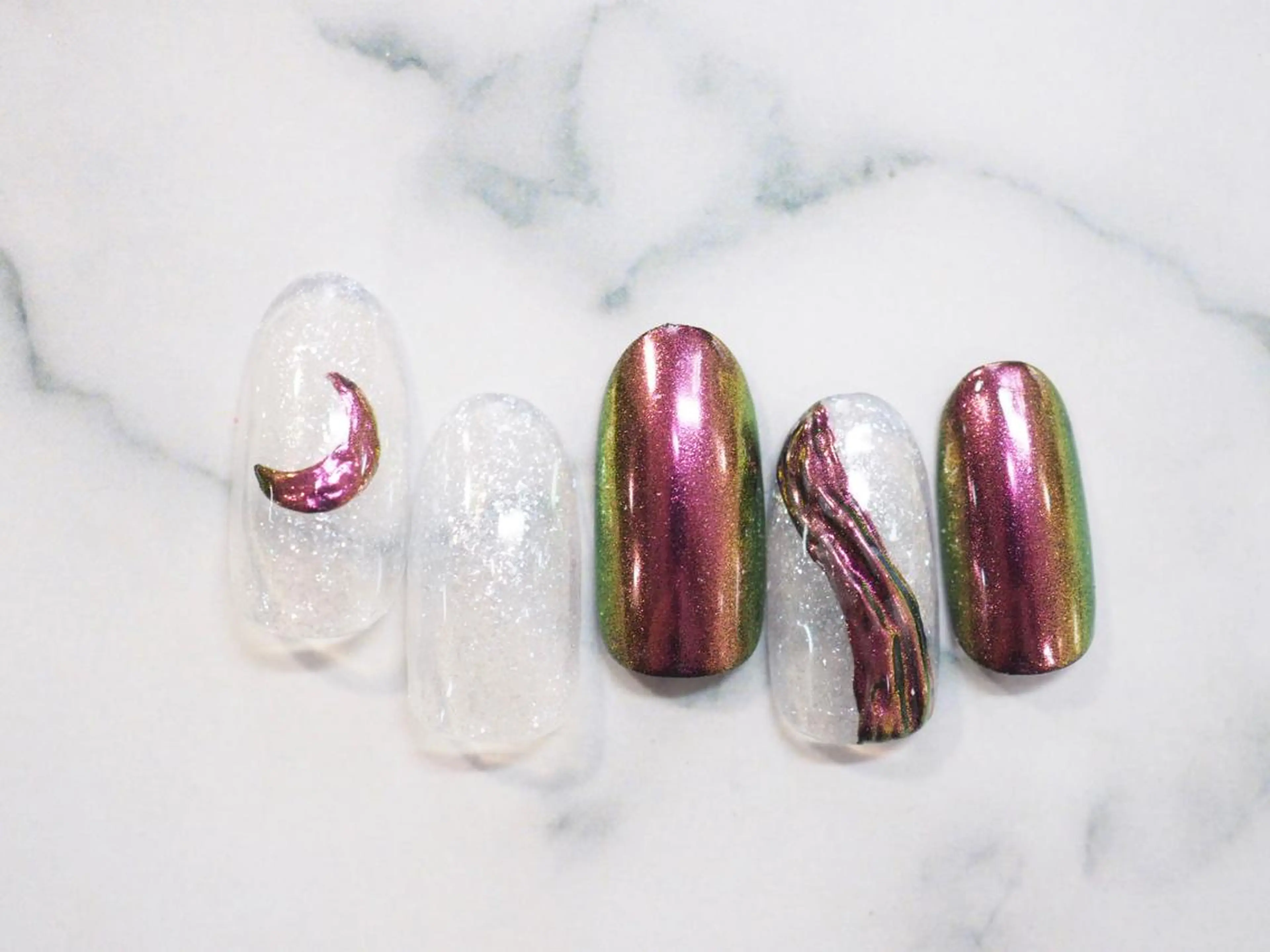 ネイル トップネイリスト Ribbon立川店のネイルデザイン