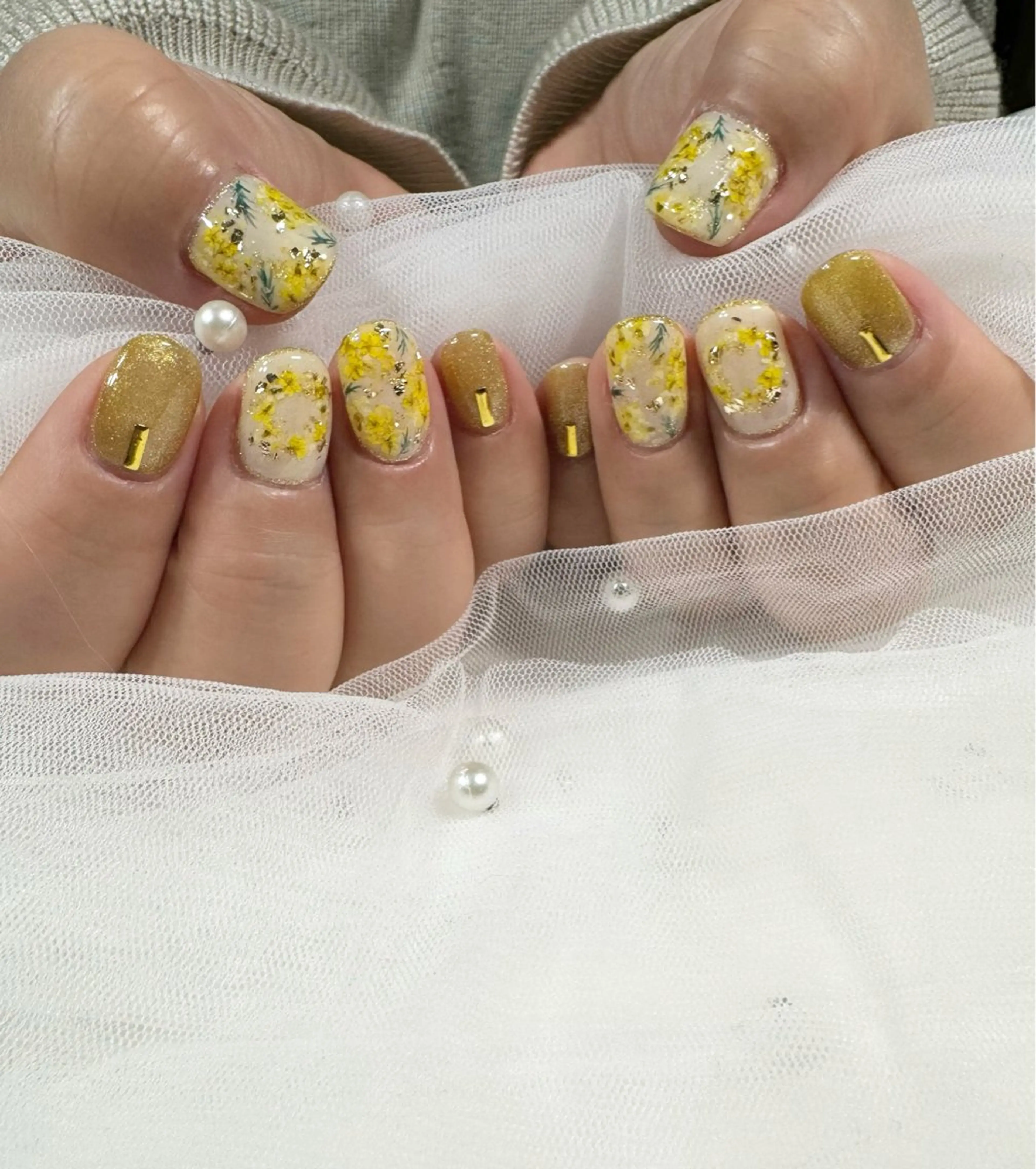 ネイル ジェルネイル 東 千夏のネイルデザイン