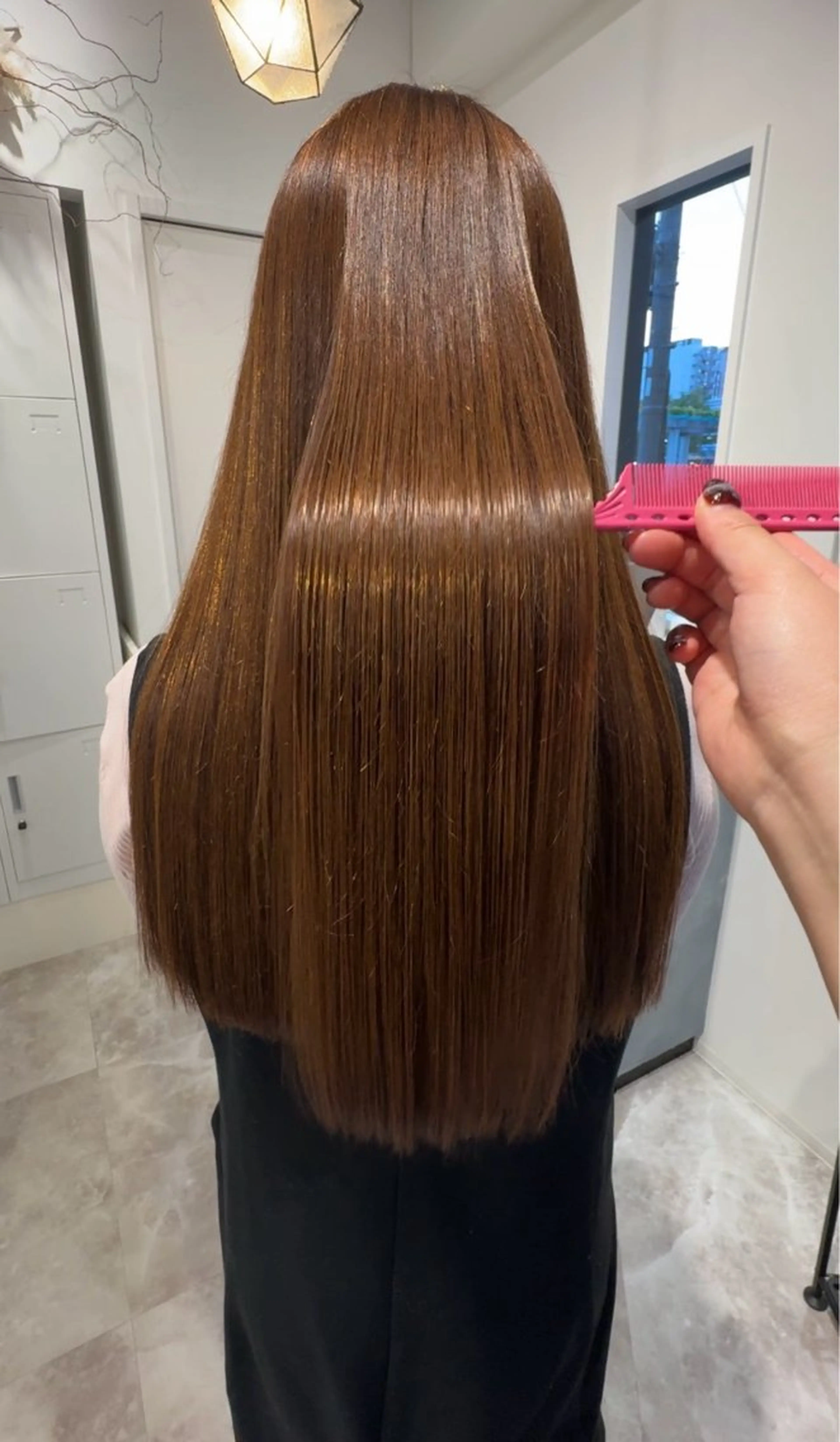 ロング 髪質改善 河野いずみ レイヤー/ボブ 🤍のヘアスタイル