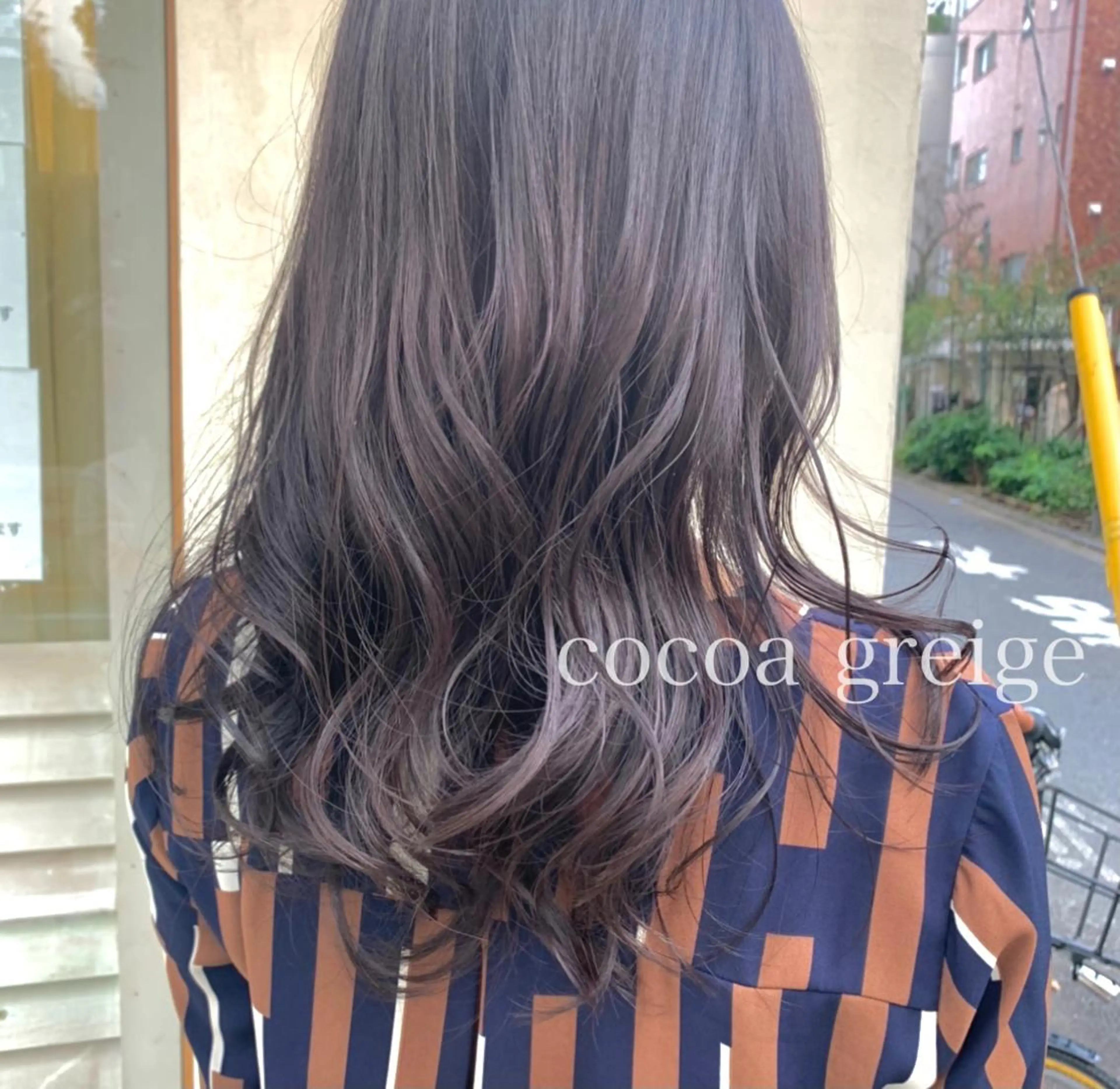 ロング カラー カット ヘアカラー トリートメント ボブ/美髪矯正 /佐藤　奈巳のヘアスタイル