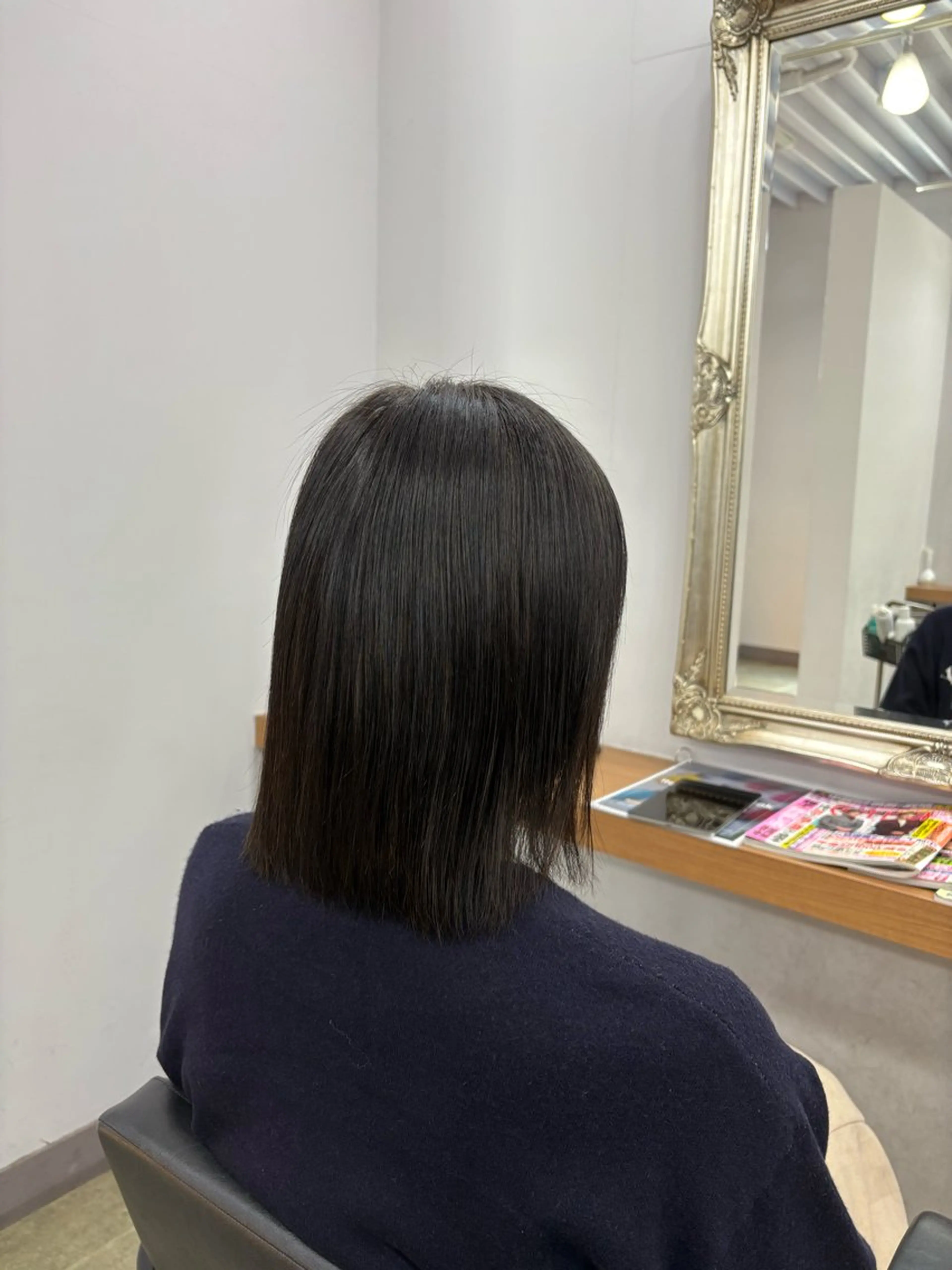 ショート 縮毛矯正 トリートメント 山本 あやめ子のヘアスタイル